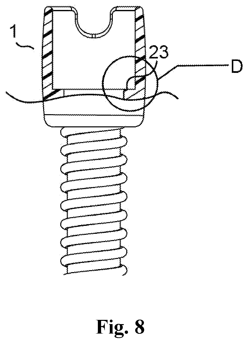 Patent US12313197 Figure 8 – Hose connector with an adjustment structure