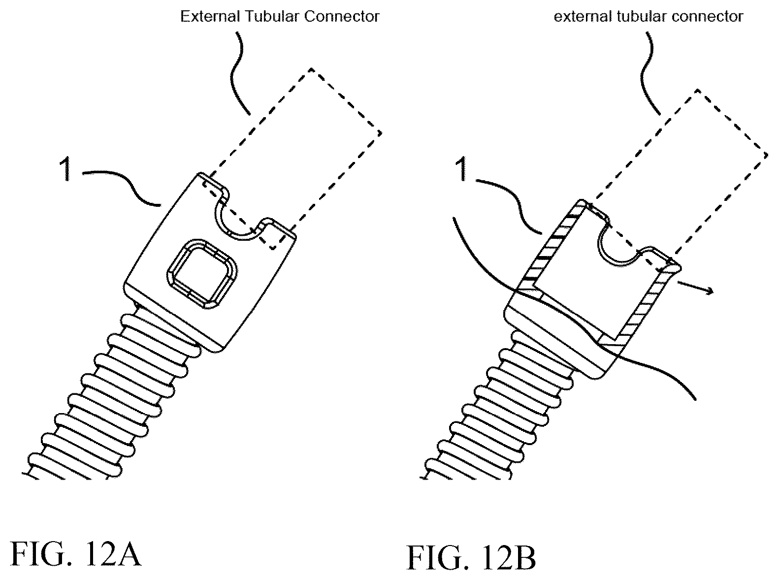 Patent US12313197 Figure 12 – Hose connector with an adjustment structure
