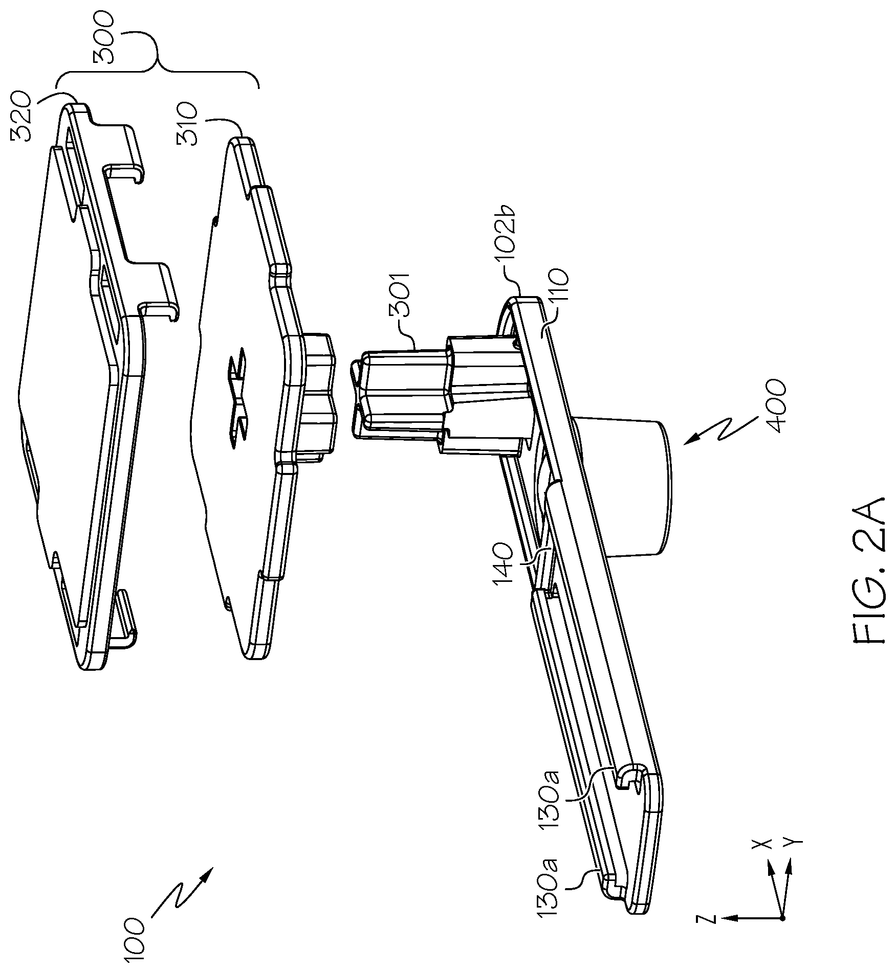 Patent US12313200 Figure 2 – Rail end mount and methods of use