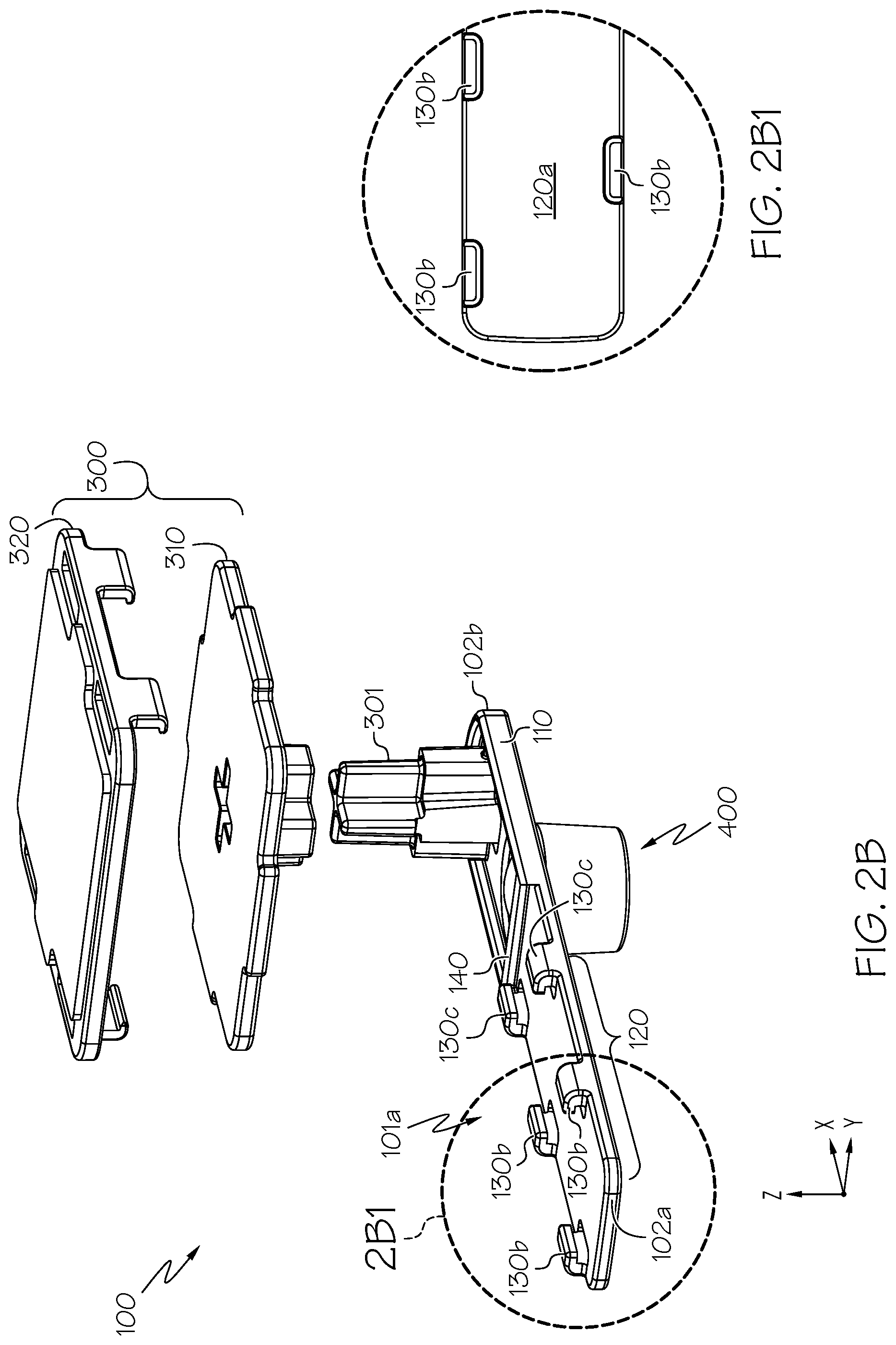 Patent US12313200 Figure 3 – Rail end mount and methods of use