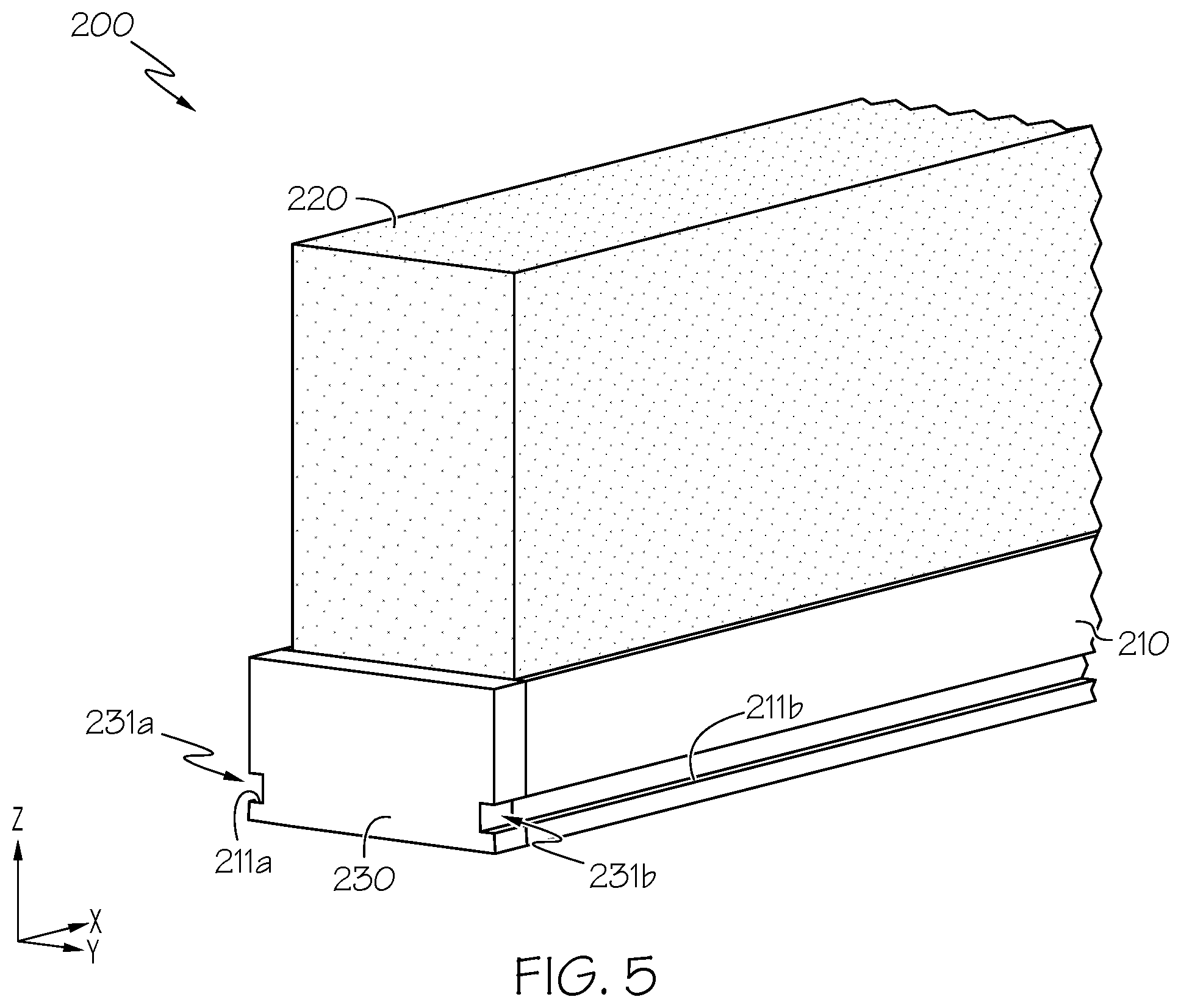Patent US12313200 Figure 7 – Rail end mount and methods of use