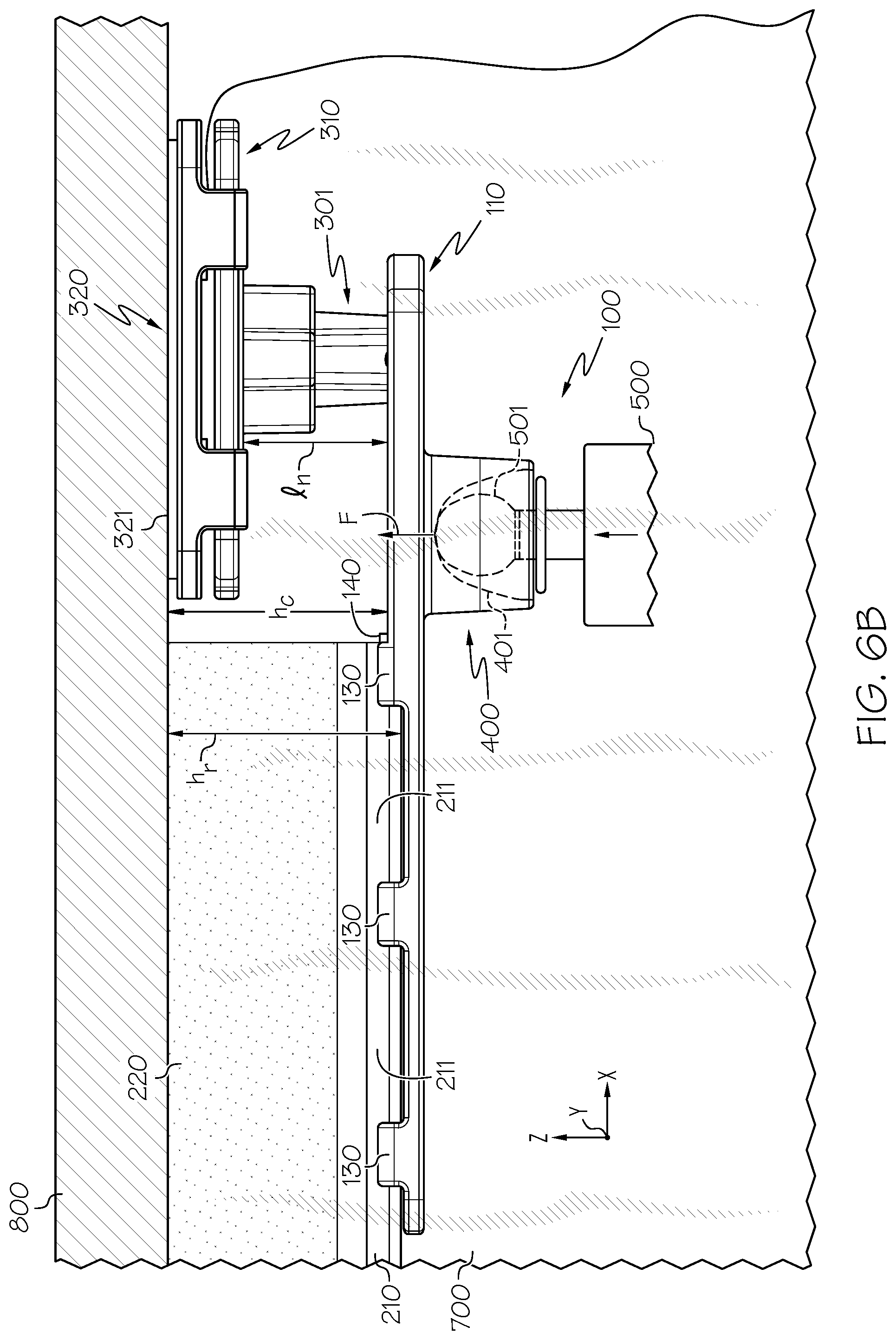 Patent US12313200 Figure 9 – Rail end mount and methods of use