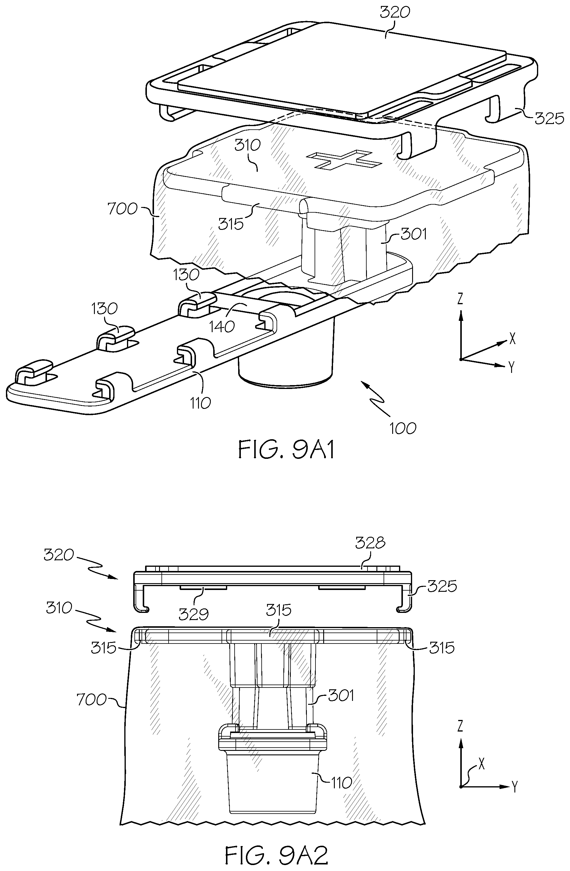 Patent US12313200 Figure 14 – Rail end mount and methods of use