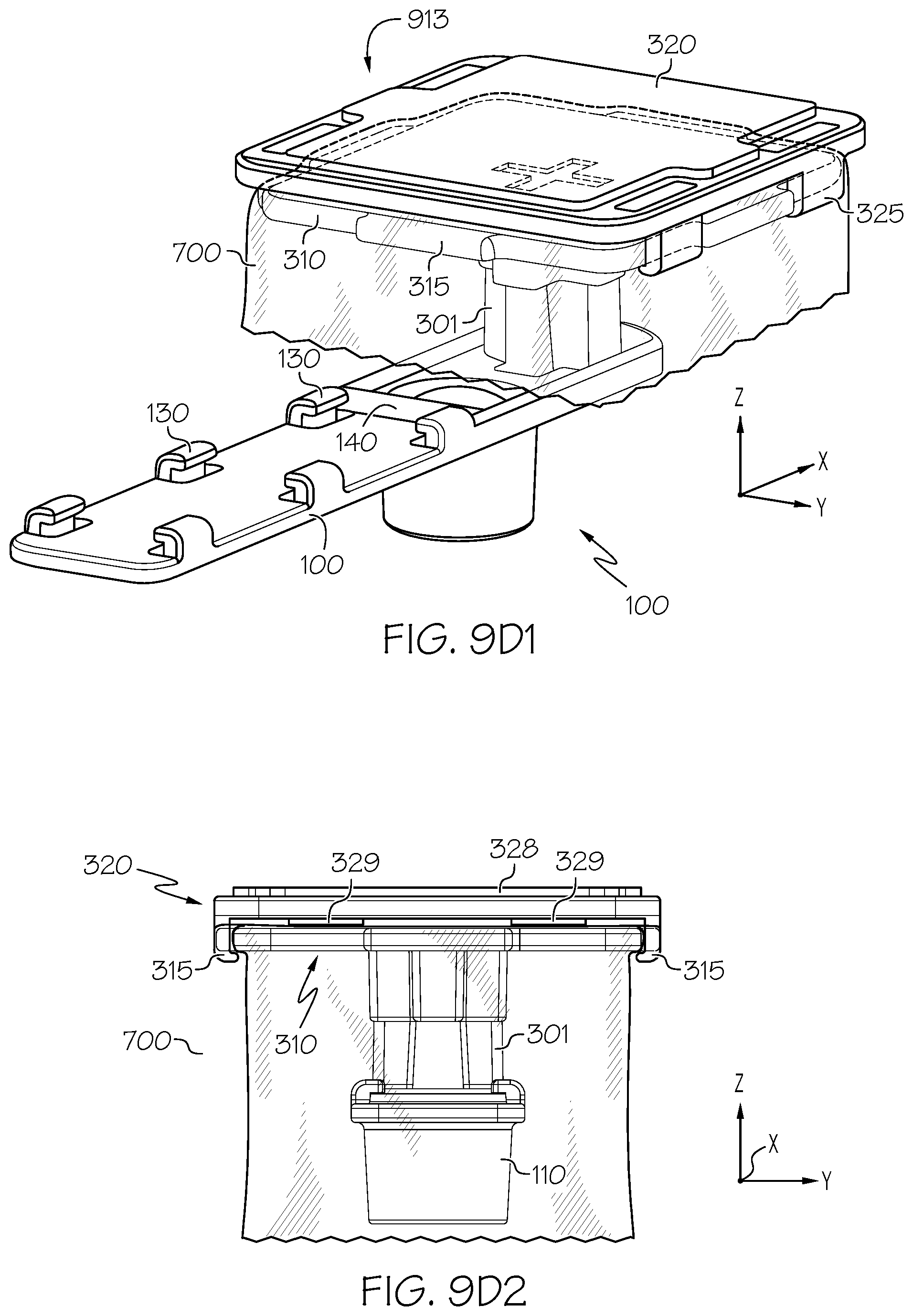 Patent US12313200 Figure 17 – Rail end mount and methods of use