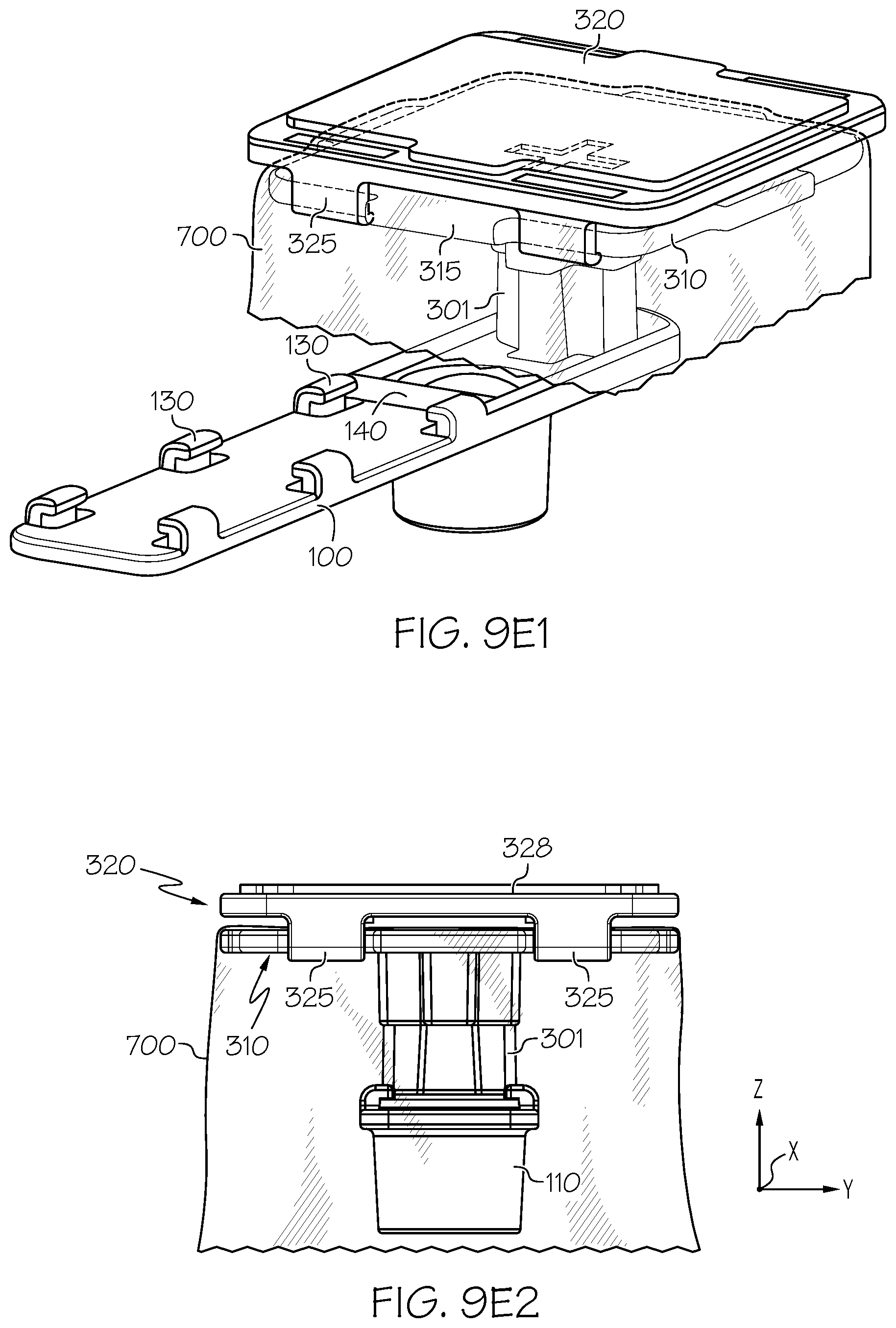 Patent US12313200 Figure 18 – Rail end mount and methods of use