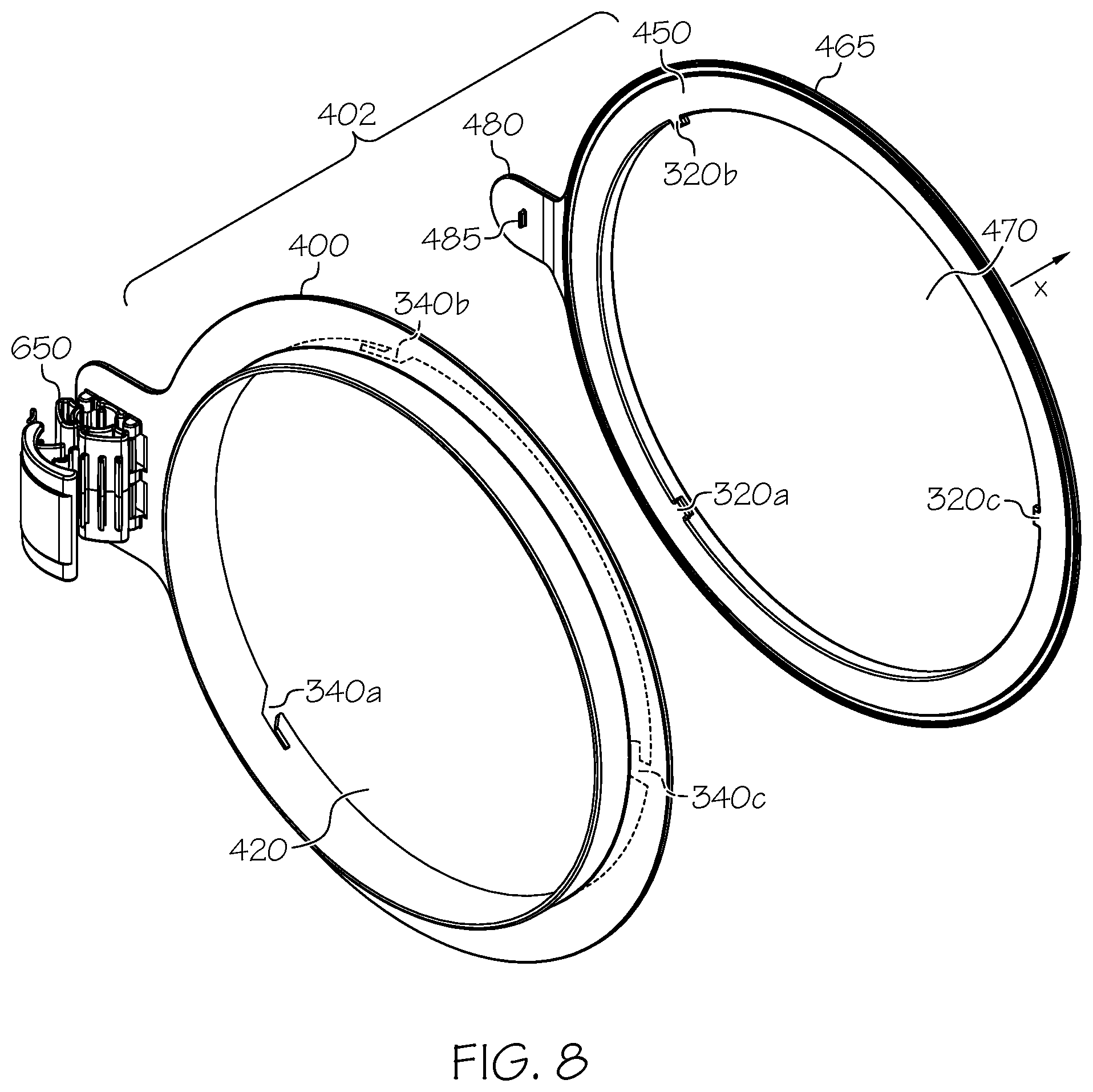 Patent US12313201 Figure 9 – Flexible air duct systems and methods of installation and use thereof