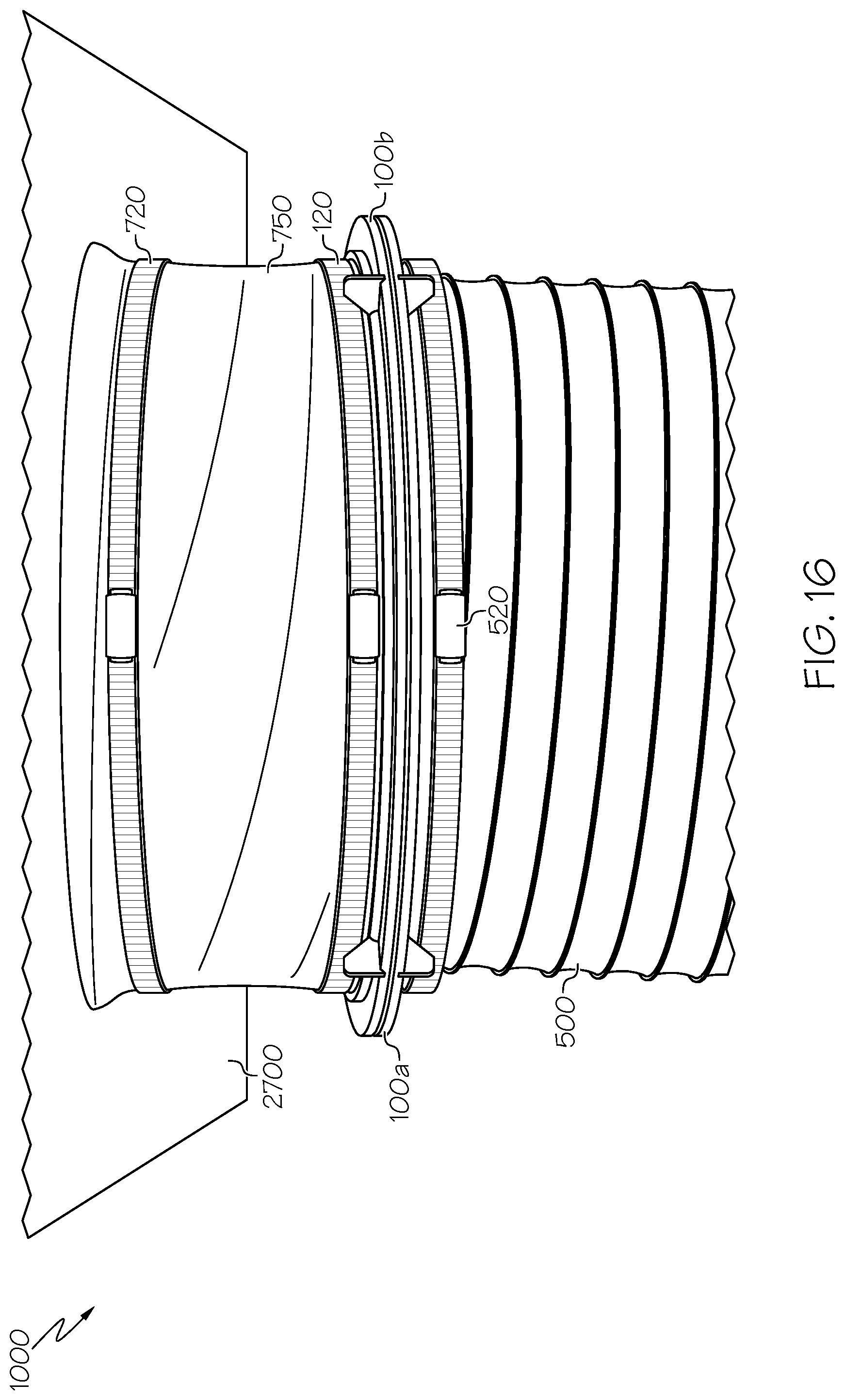 Patent US12313201 Figure 17 – Flexible air duct systems and methods of installation and use thereof