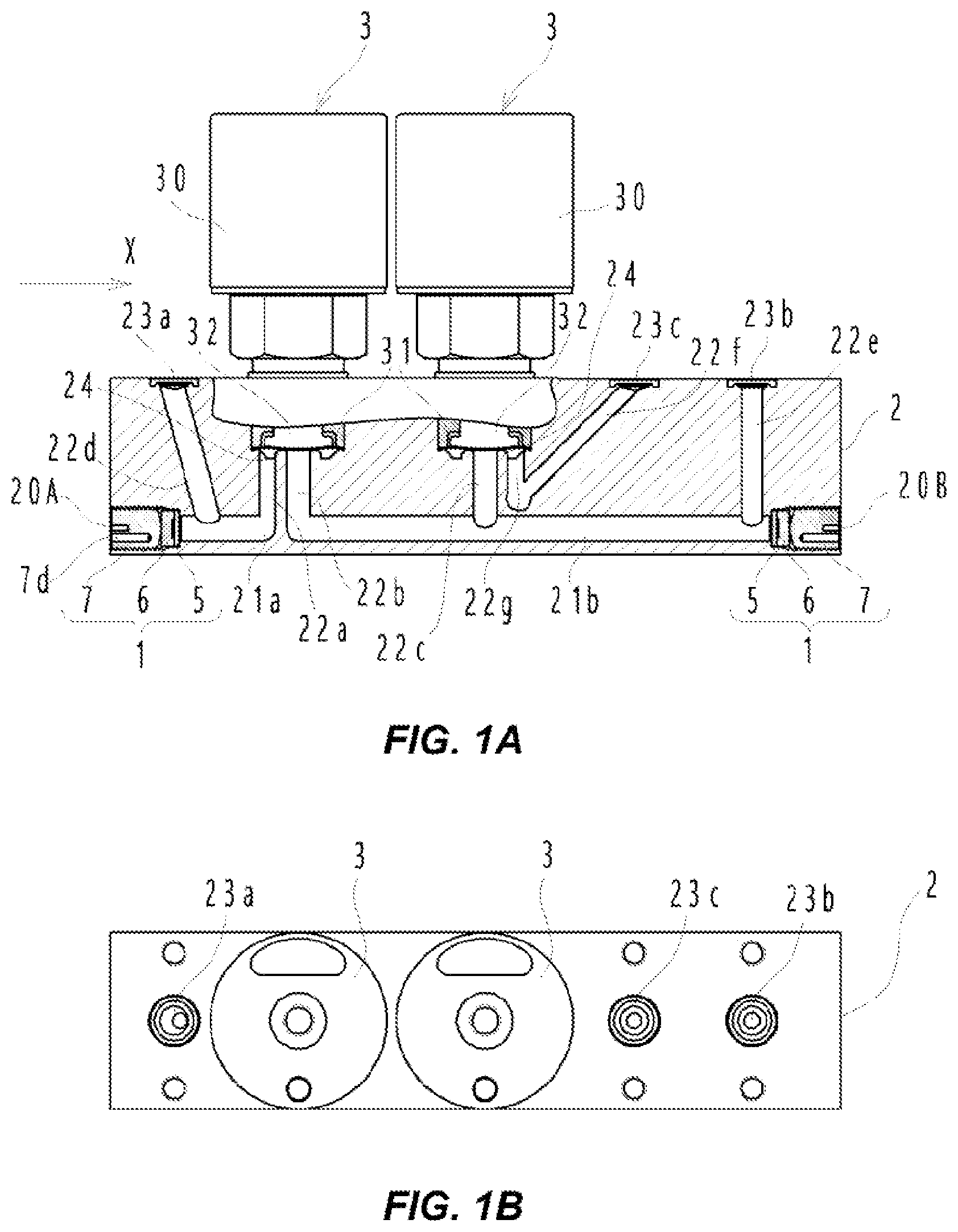 Patent US12313205 — Closing plug and fluid control device — Figure 1