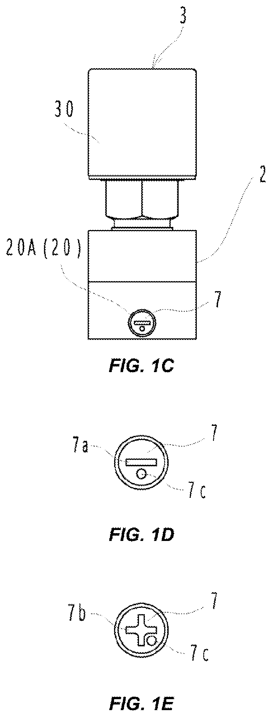 Patent US12313205 Figure 2 – Closing plug and fluid control device