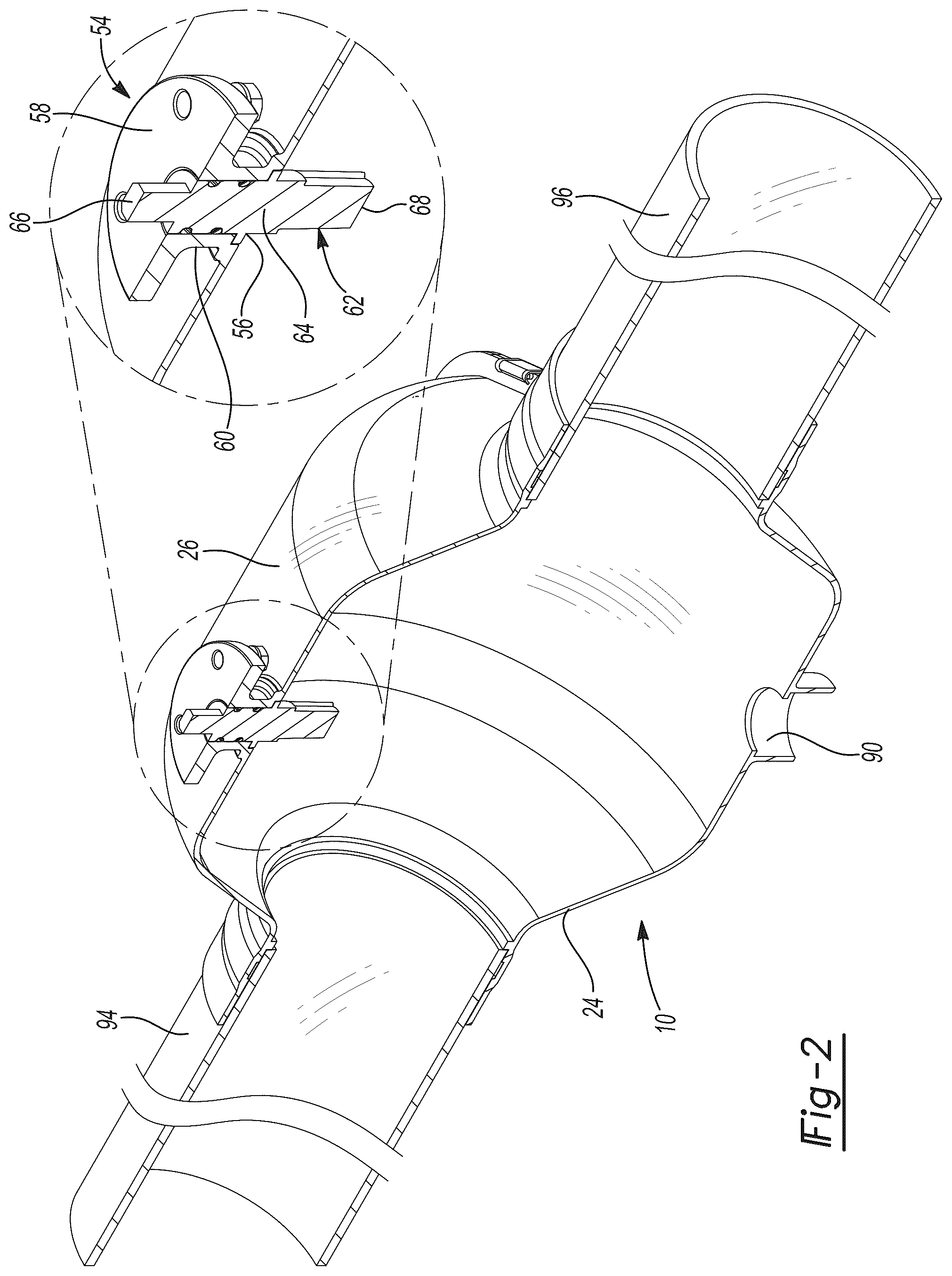 Patent US12313206 Figure 2 – Secondary containment for operable valves