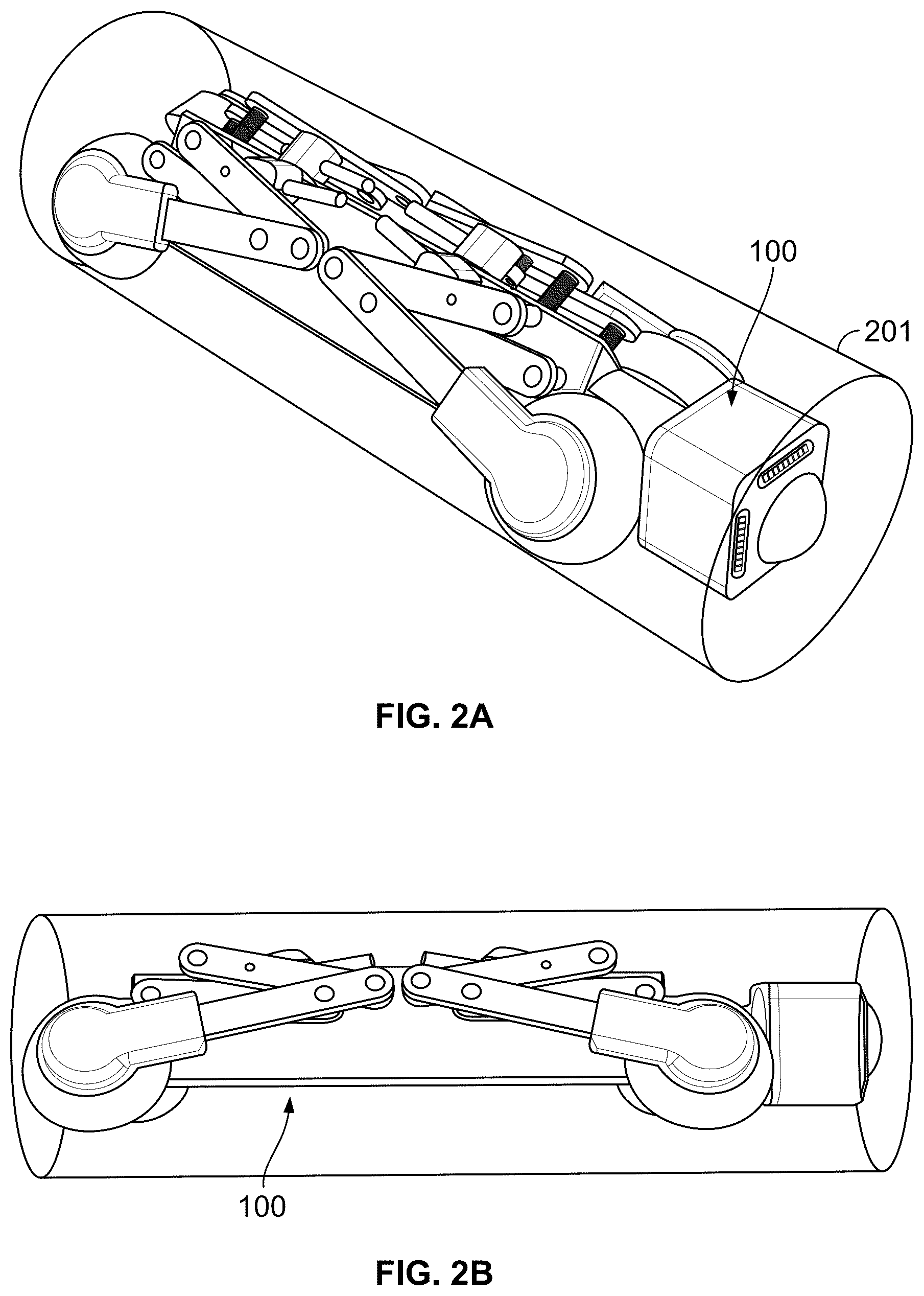 Patent US12313207 Figure 2 – Pipe inspection device with variable height control