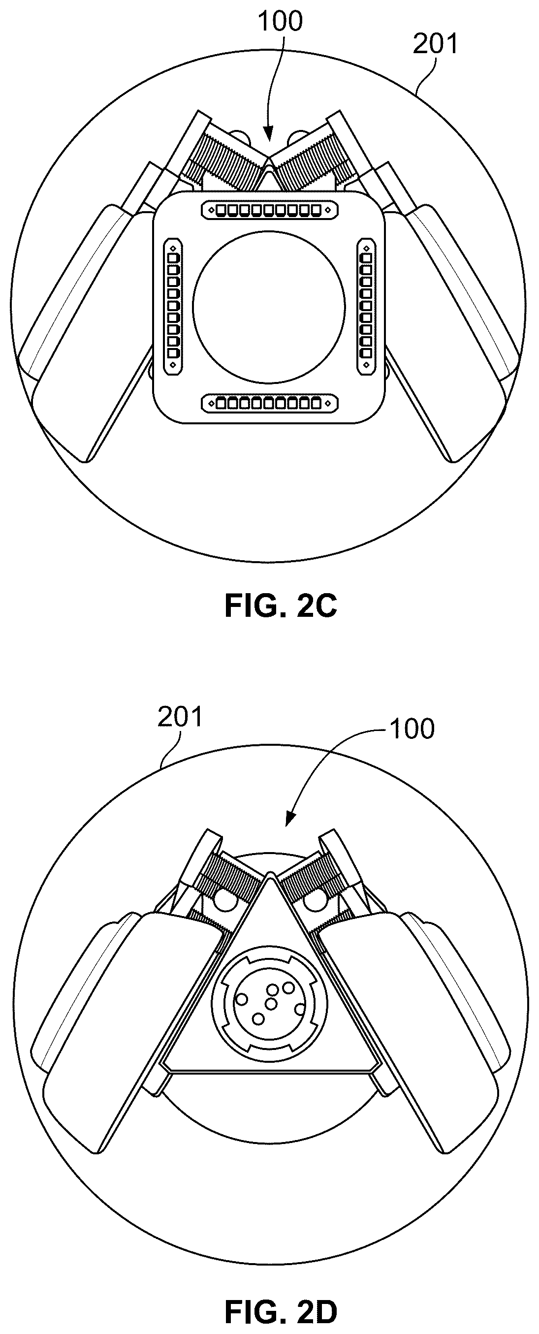 Patent US12313207 Figure 3 – Pipe inspection device with variable height control