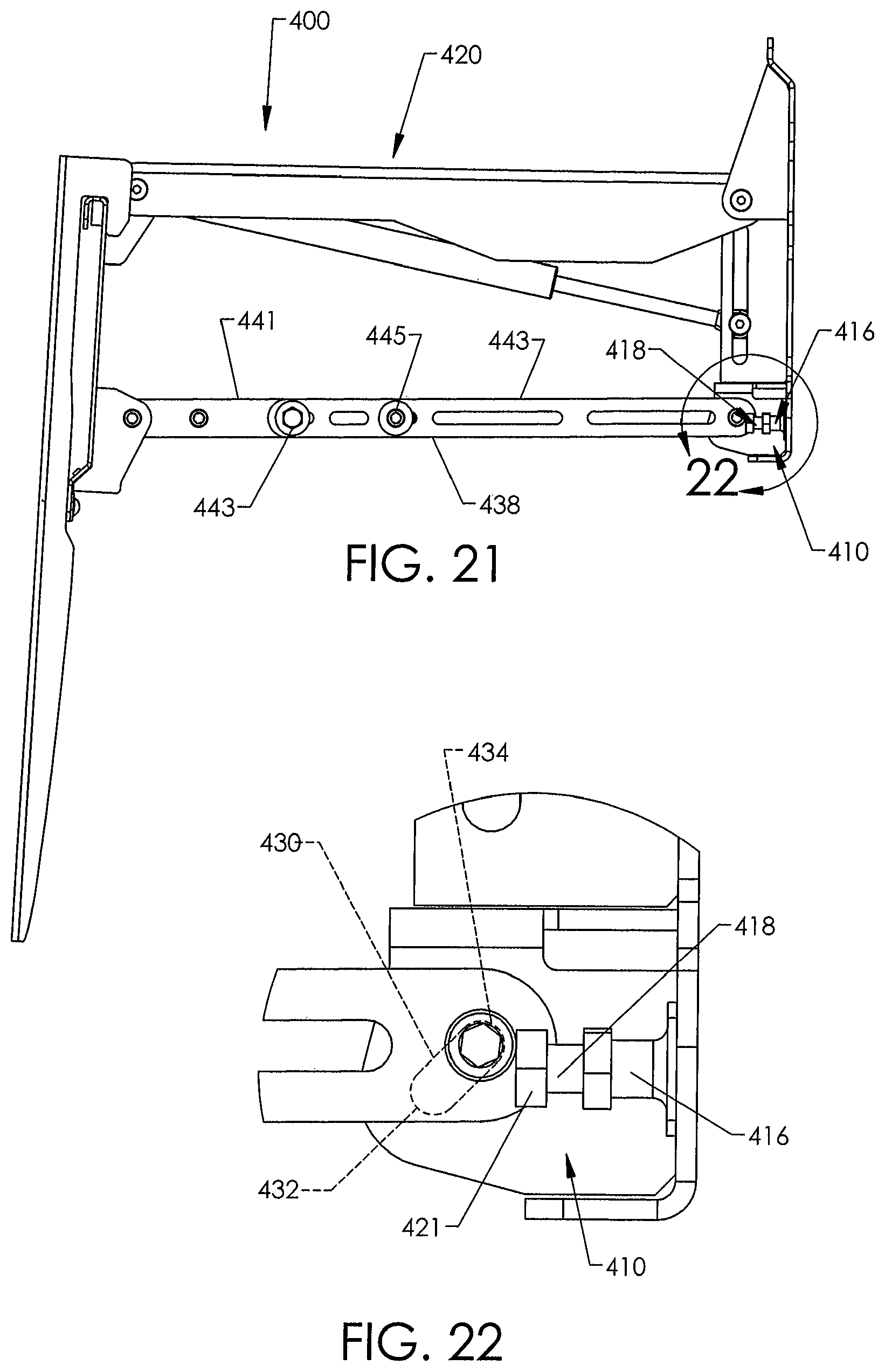 Patent US12313209 Figure 13 – Motorized mounting systems for televisions