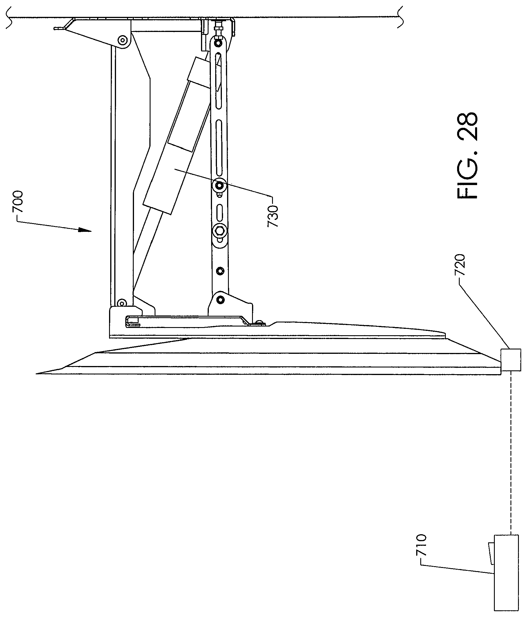 Patent US12313209 Figure 18 – Motorized mounting systems for televisions