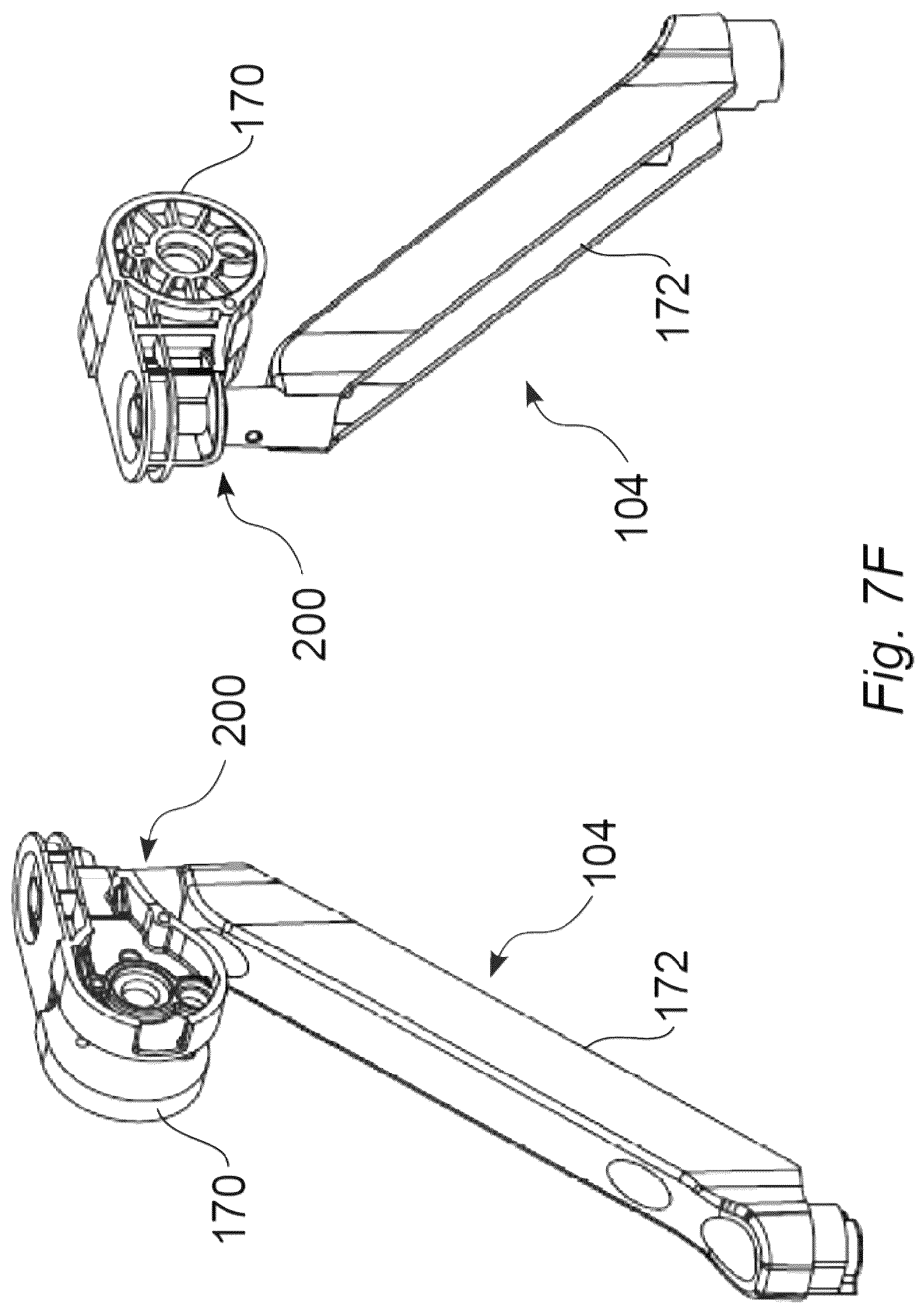 Patent US12313211 Figure 12 – Joint rotation stop structures for articulated support arms