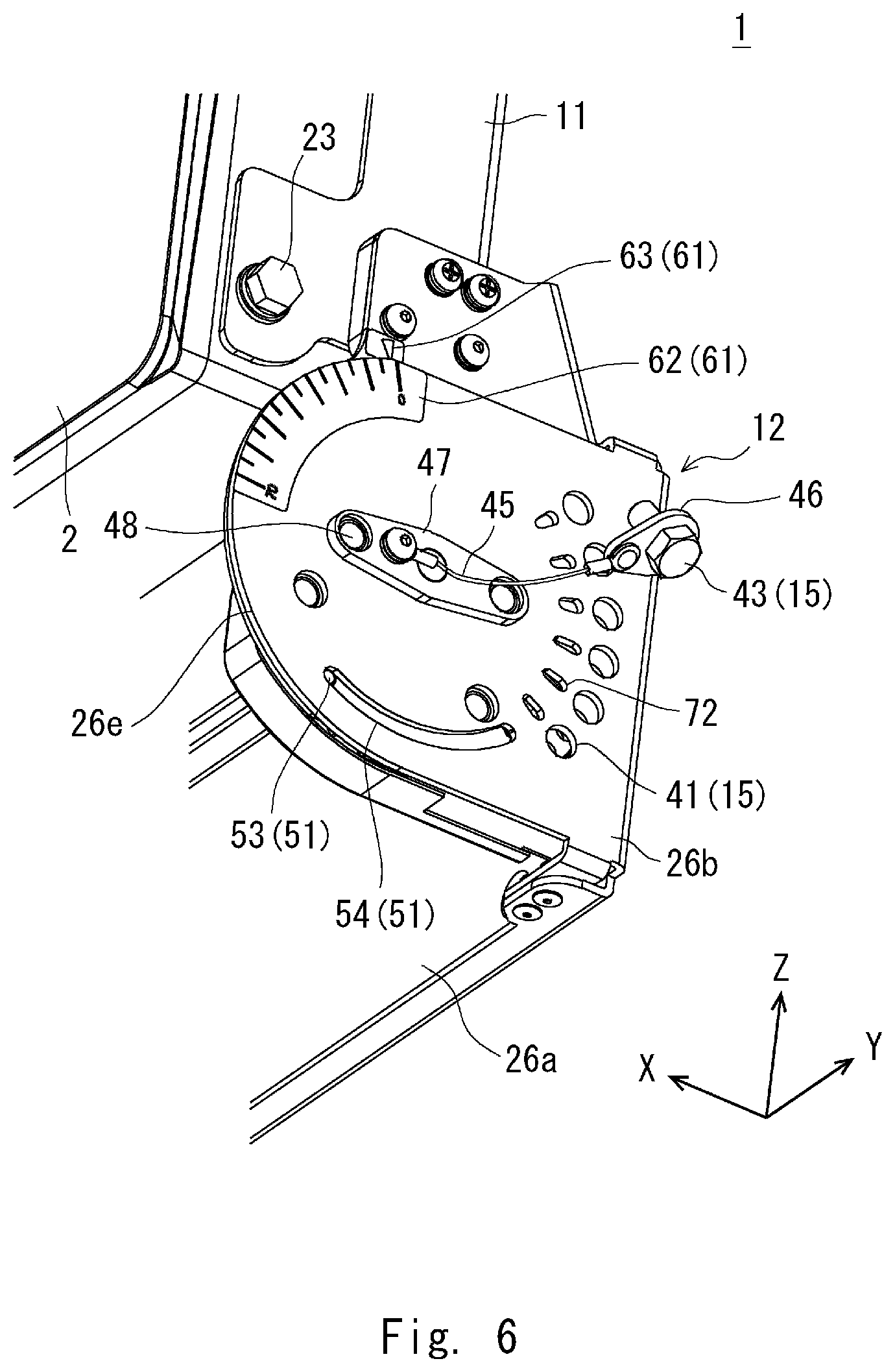 Patent US12313212 Figure 6 – Fixing device, fixing method, and communication device