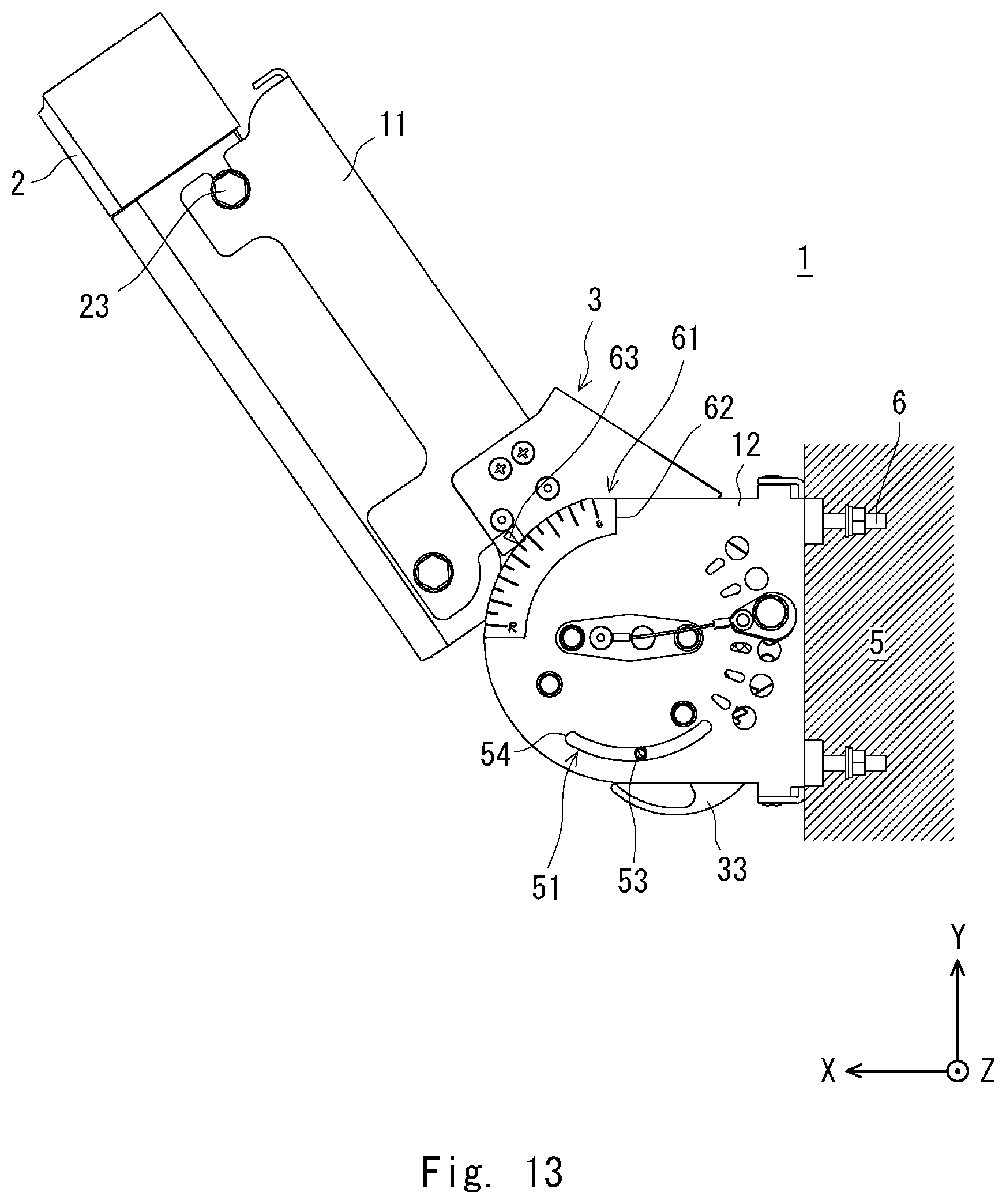 Patent US12313212 Figure 13 – Fixing device, fixing method, and communication device