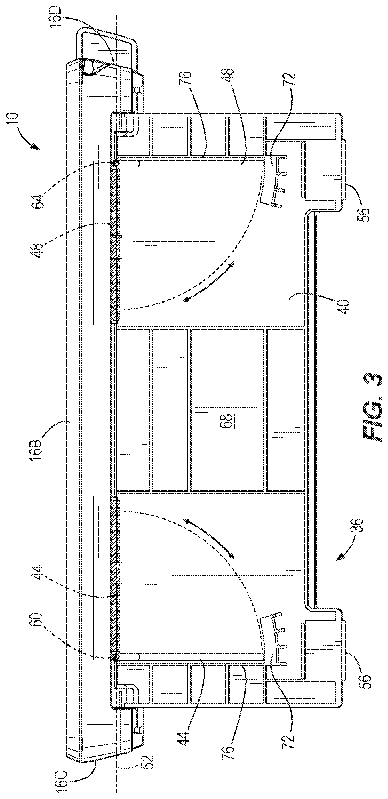 Patent US12313213 Figure 3 – Case for a portable electronic device