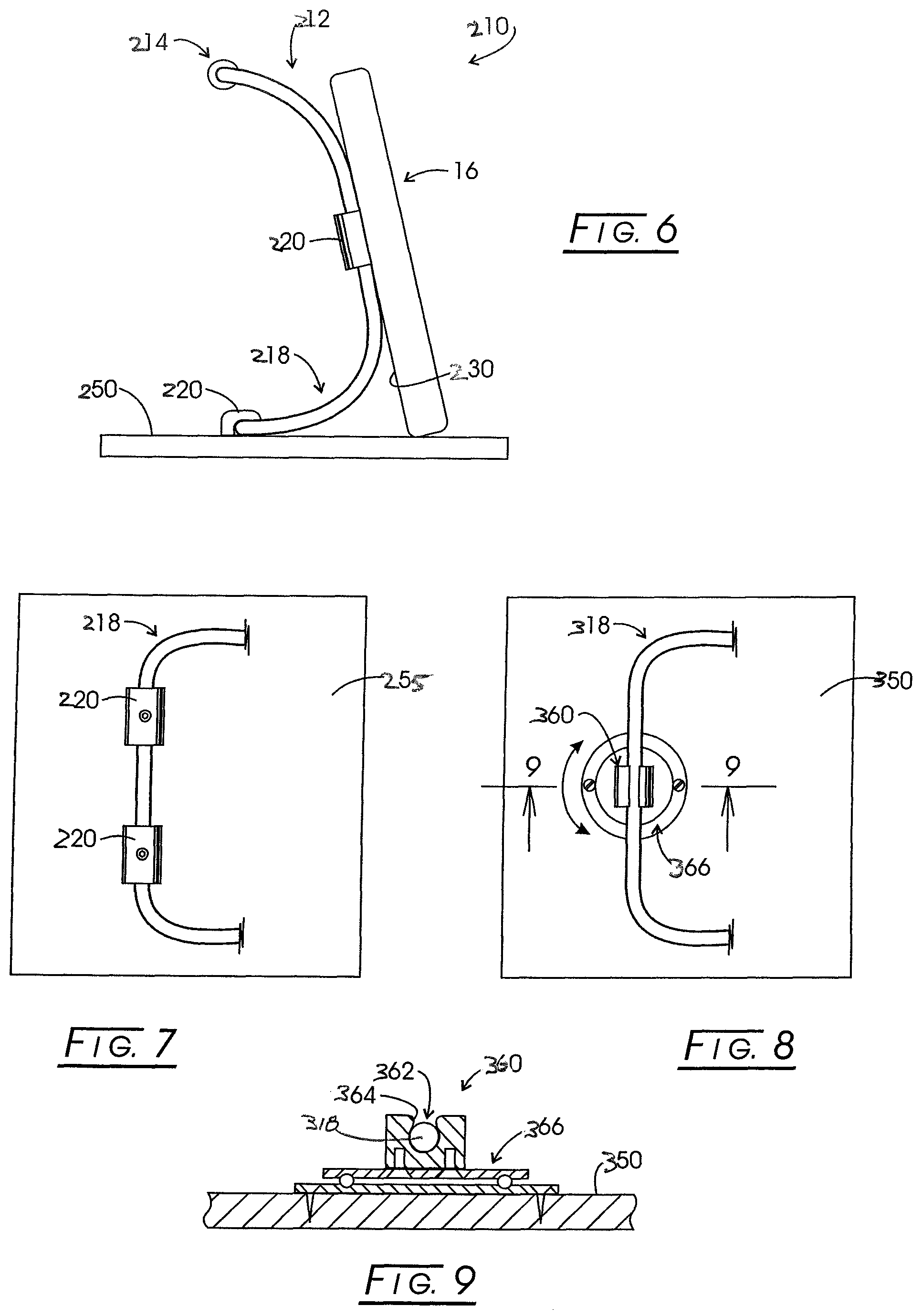 Patent US12313214 Figure 3 – Formable stand system