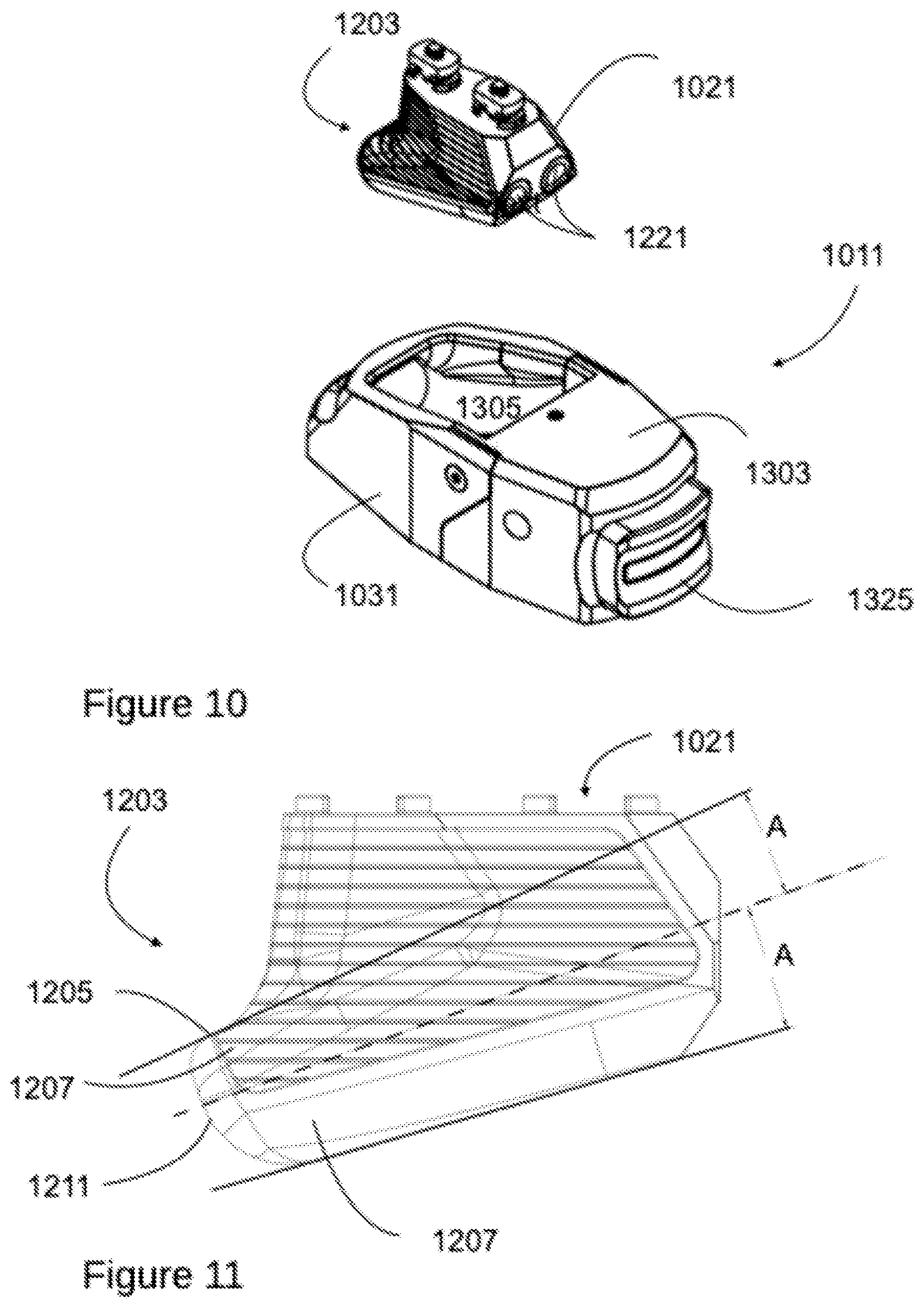 Patent US12313217 Figure 8 – Quick attach and detach mount for firearms and other objects