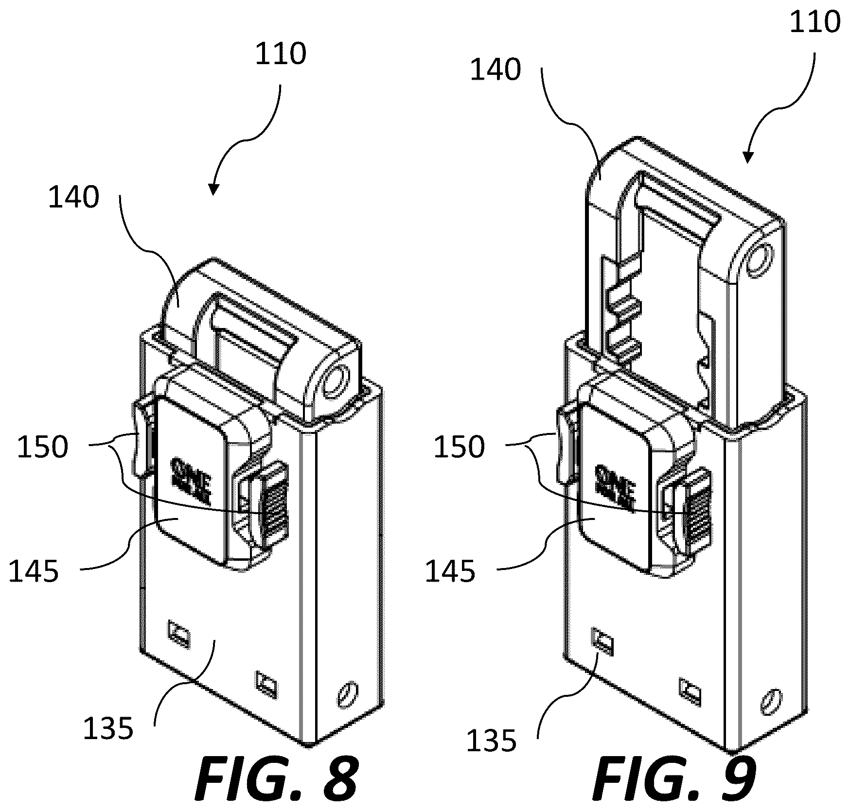Patent US12313218 Figure 8 – Television support tilt mechanism
