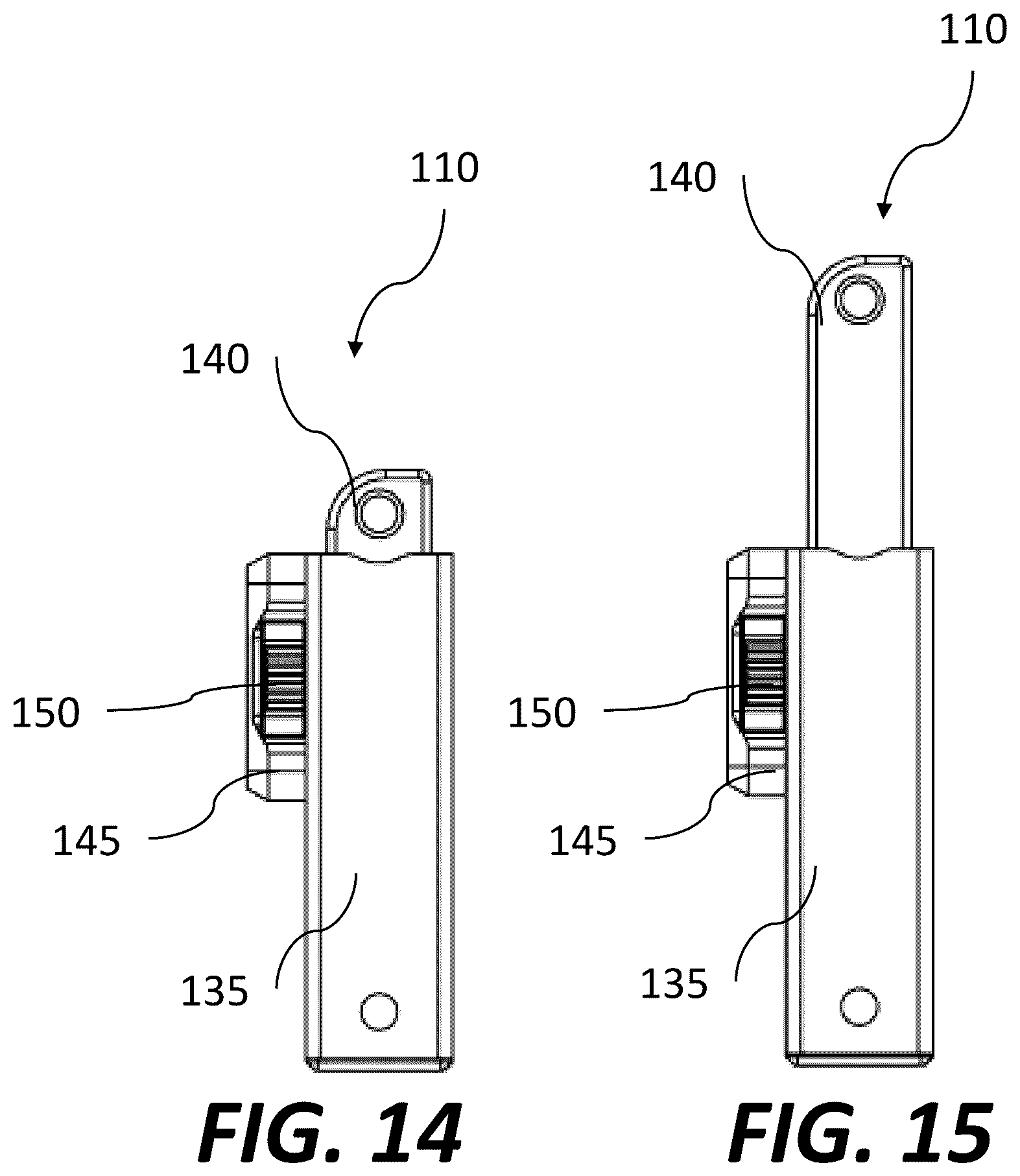 Patent US12313218 Figure 11 – Television support tilt mechanism