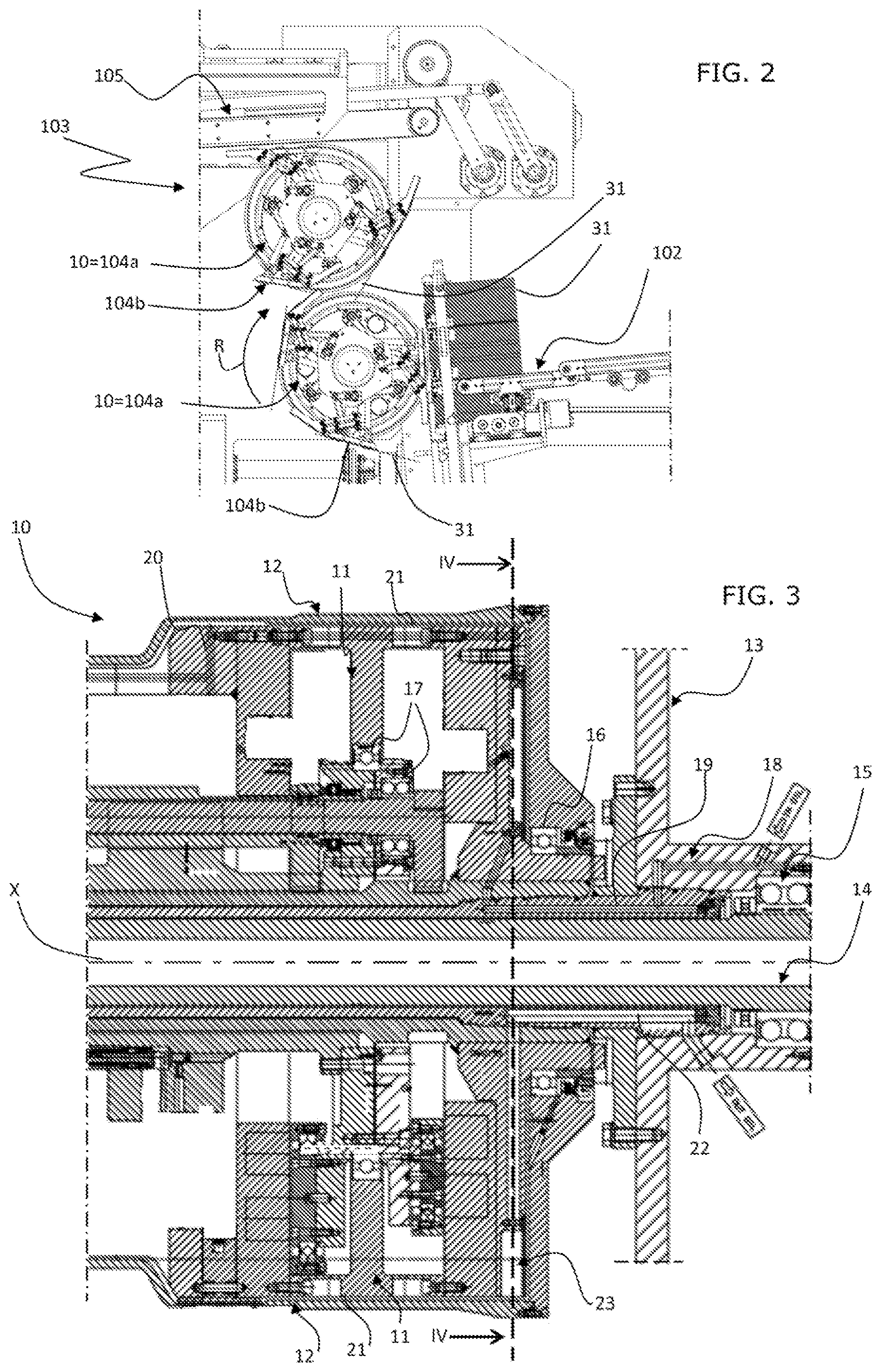 Patent US12313220 Figure 2 – Rotary machine with recirculating oil lubrication system