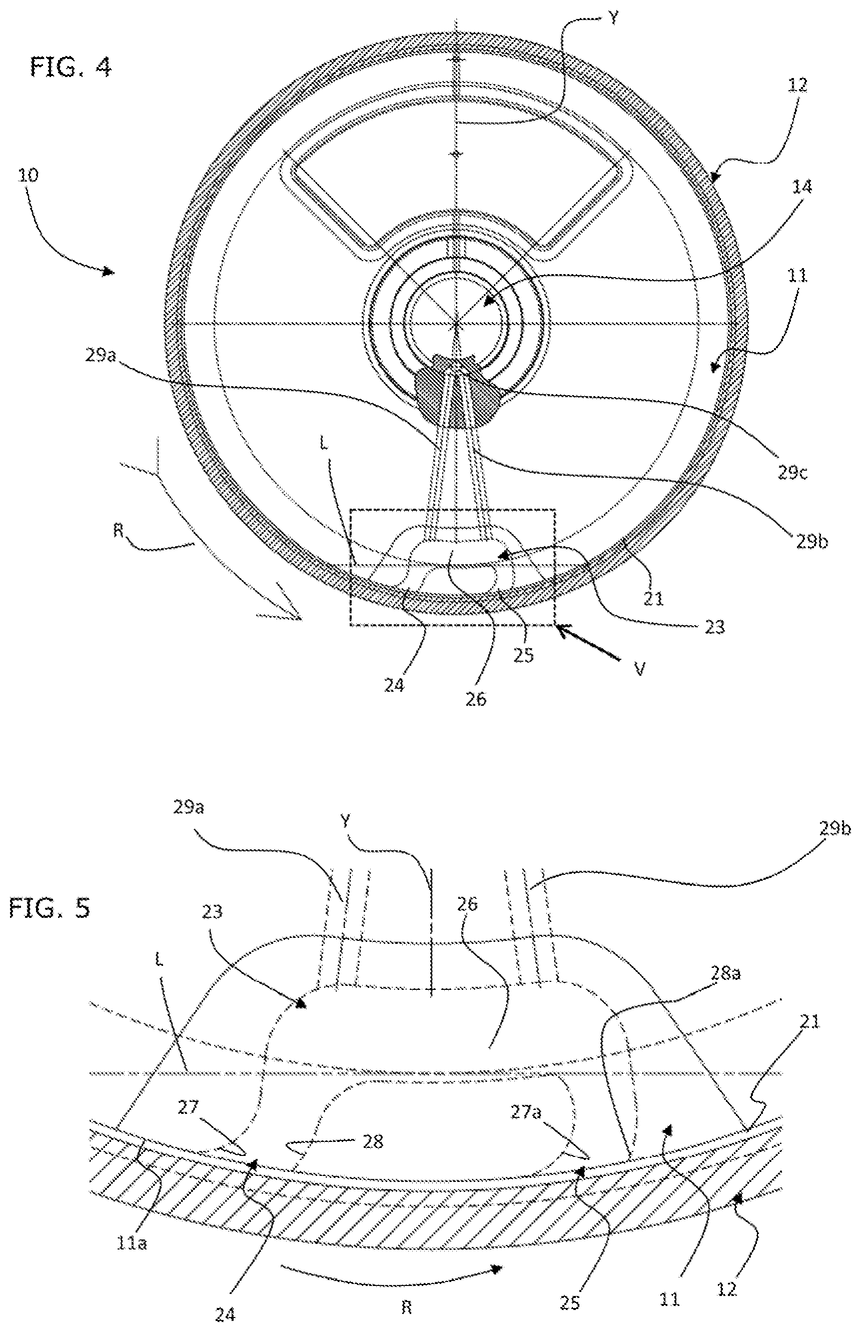 Patent US12313220 Figure 3 – Rotary machine with recirculating oil lubrication system