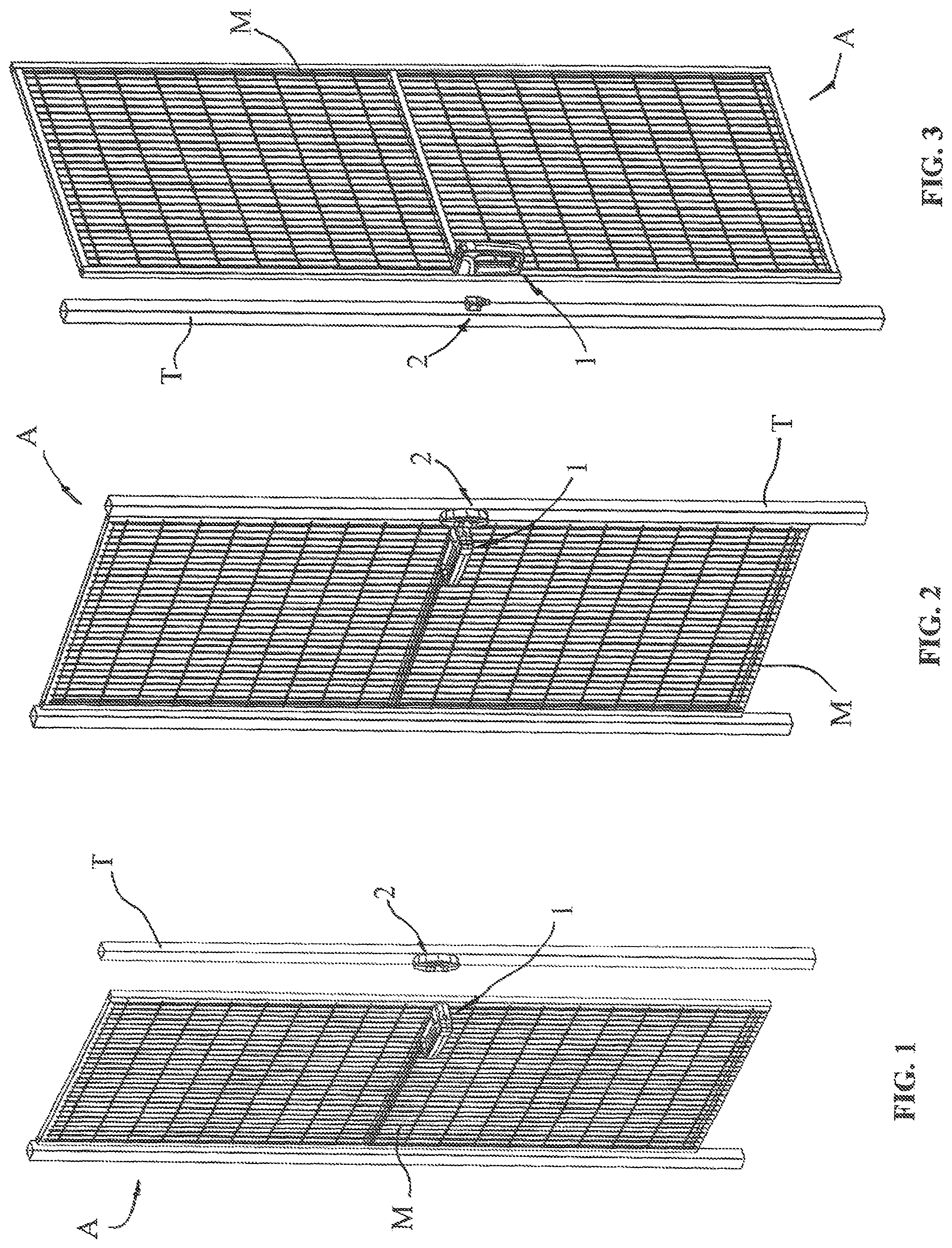 Patent US12313221 Figure 1 – Handle actuator device for access to industrial machines or plants and related assembly