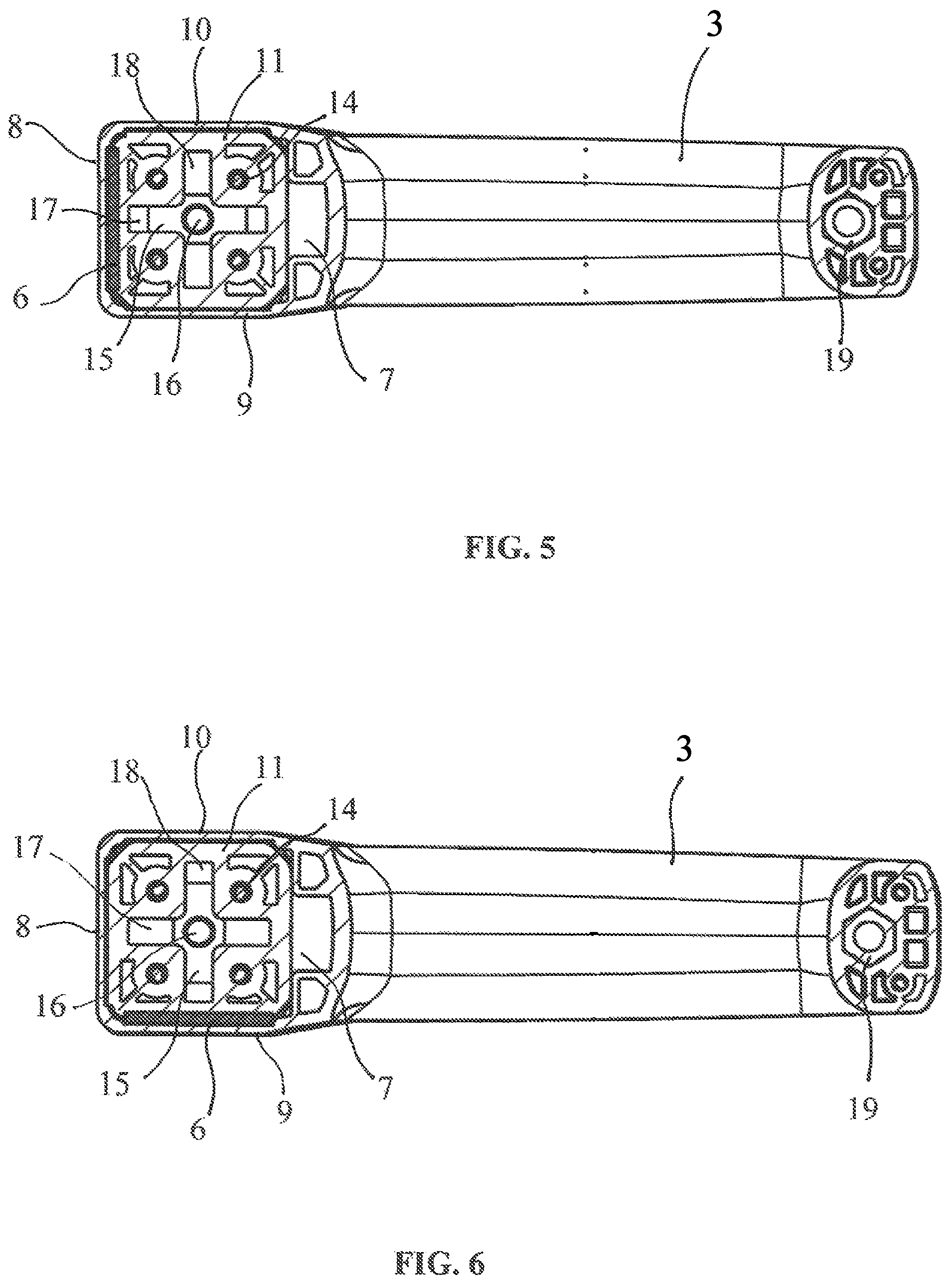 Patent US12313221 Figure 3 – Handle actuator device for access to industrial machines or plants and related assembly
