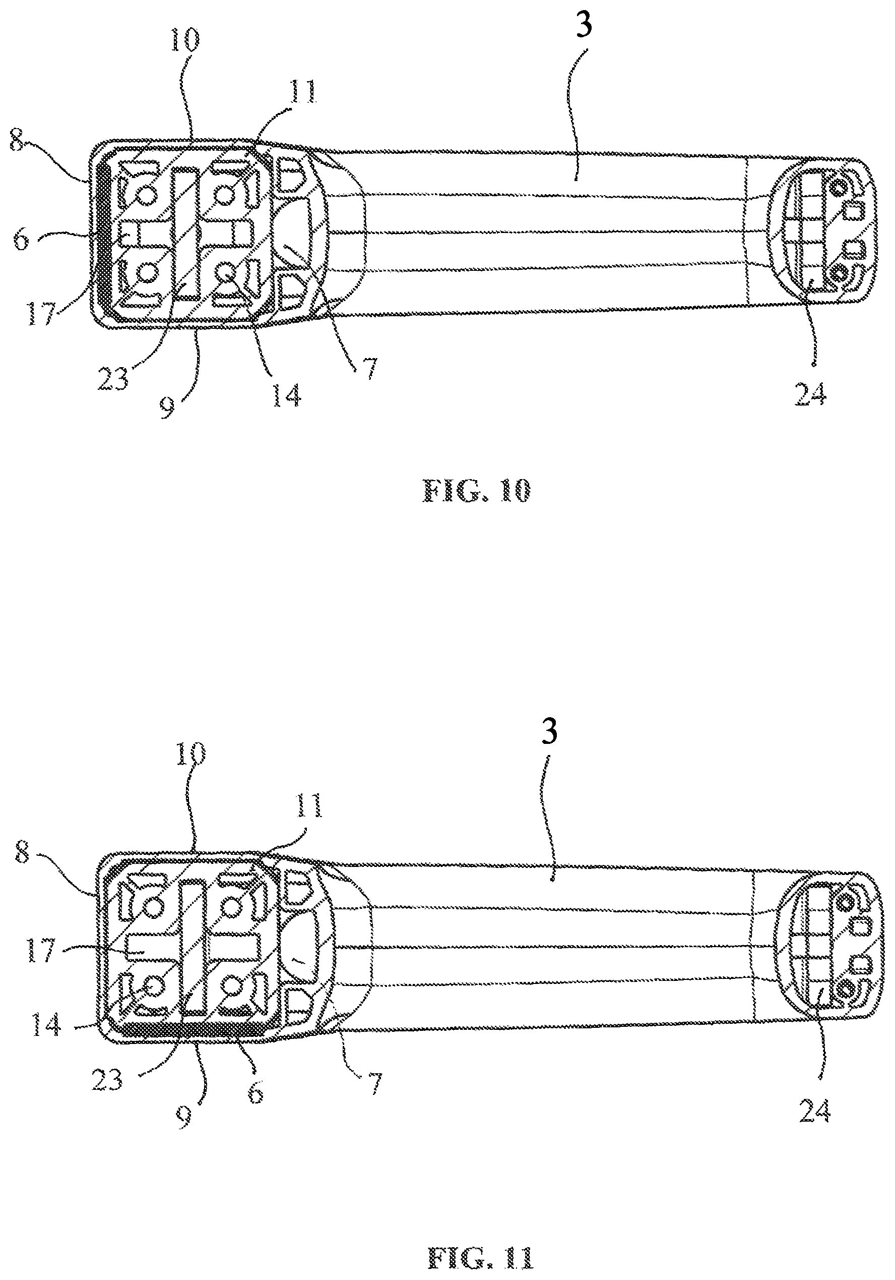 Patent US12313221 Figure 6 – Handle actuator device for access to industrial machines or plants and related assembly