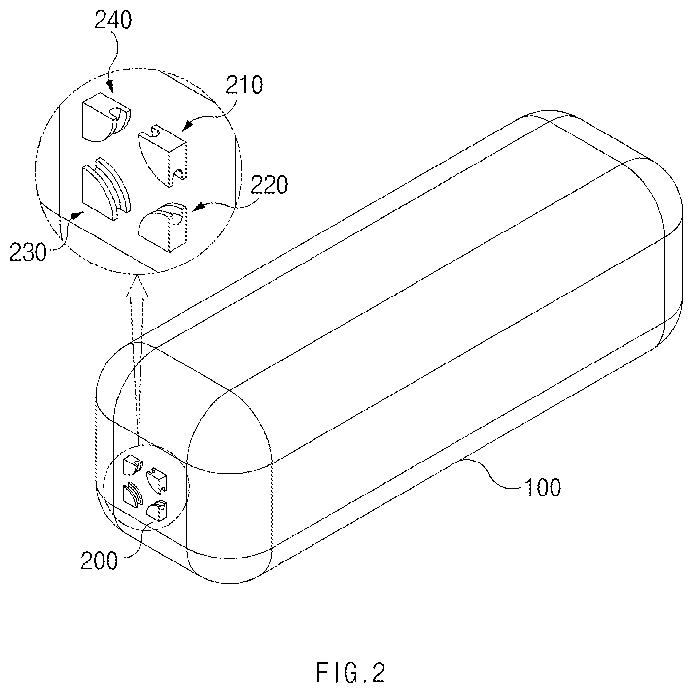 Patent US12313223 Figure 2 – Cryogenic liquid storage apparatus