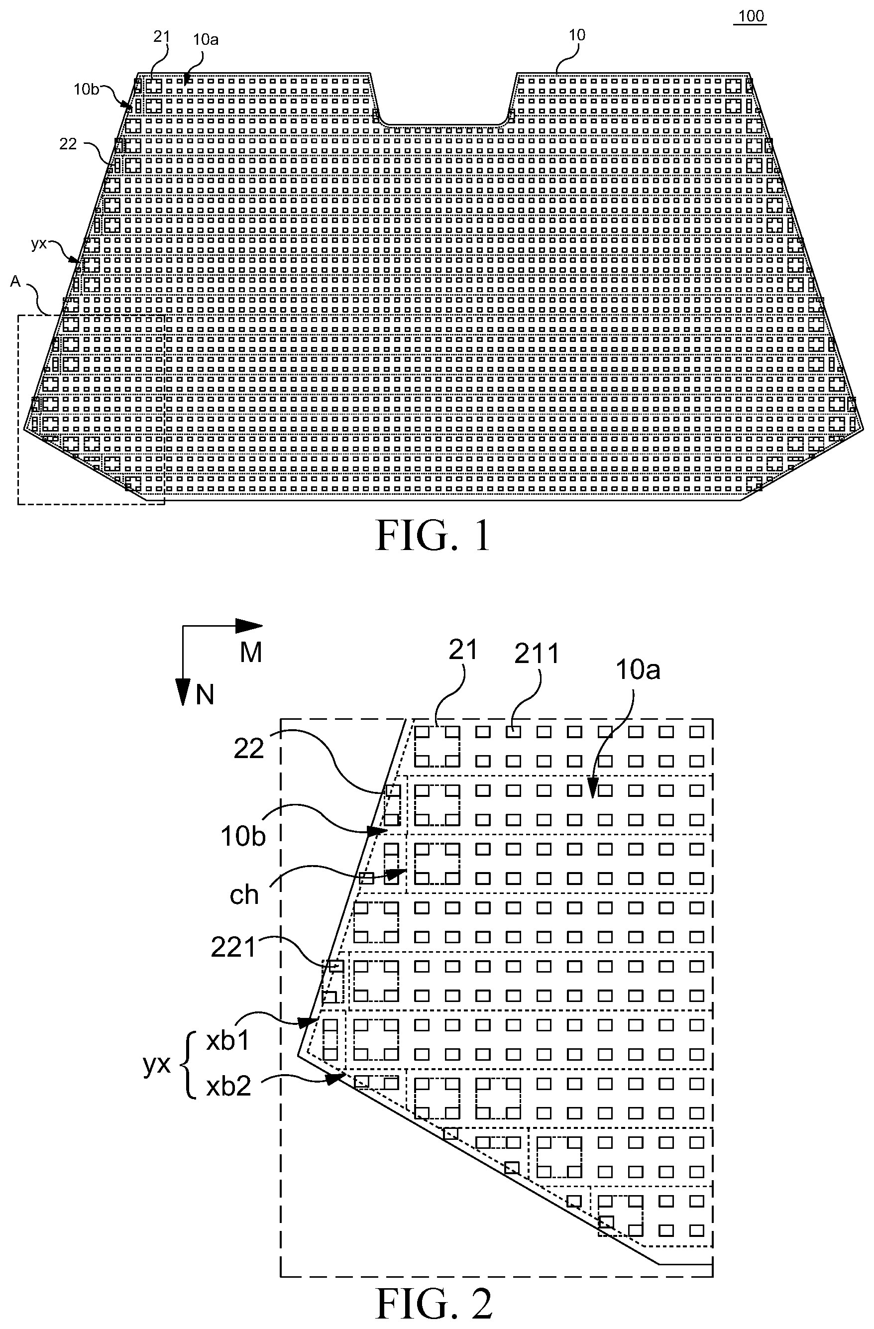 Patent US12313226 Figure 1 – Backlight panels
