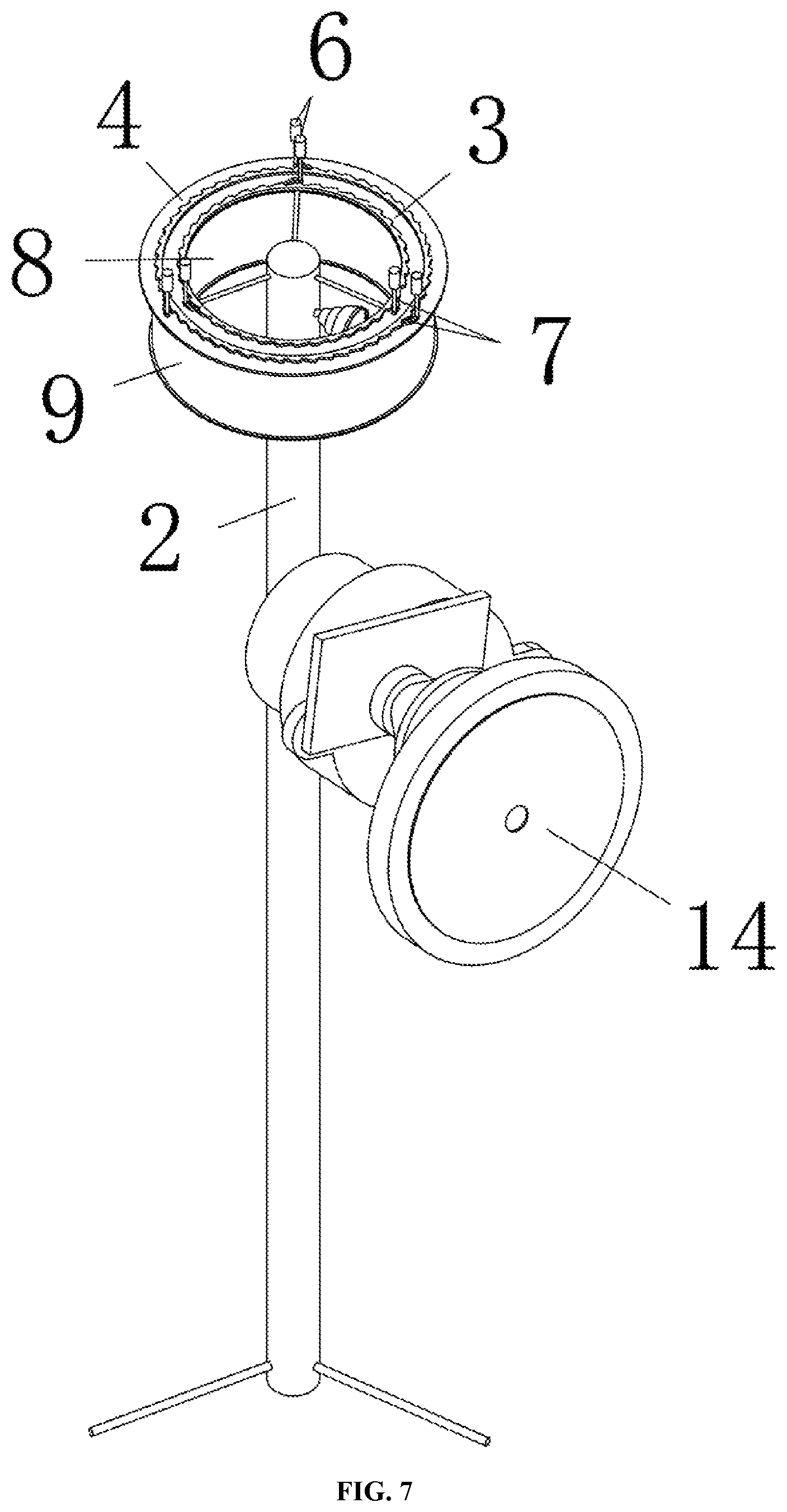 Patent US12313230 Figure 7 – Skate-bear-shaped projection lamp