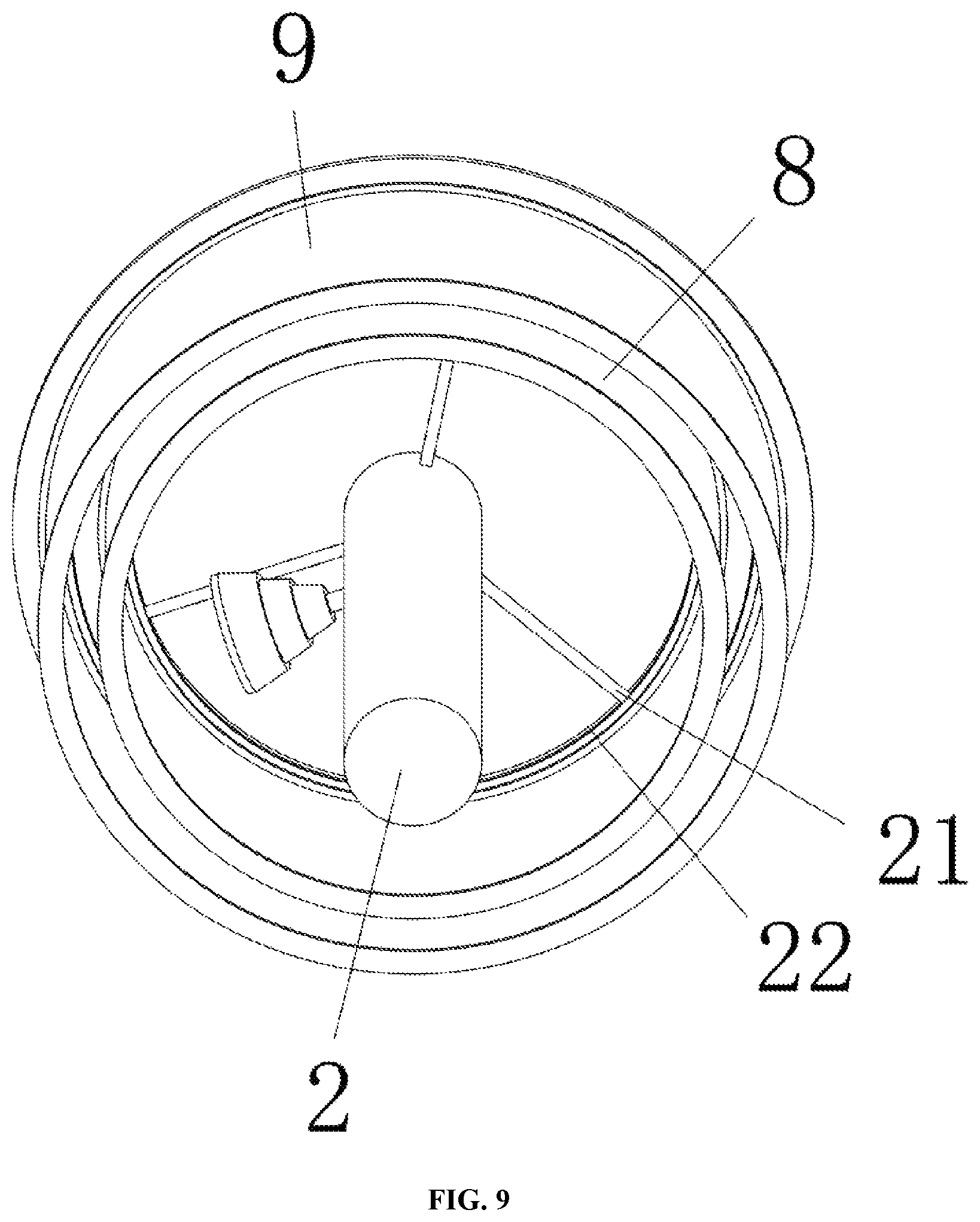 Patent US12313230 Figure 9 – Skate-bear-shaped projection lamp