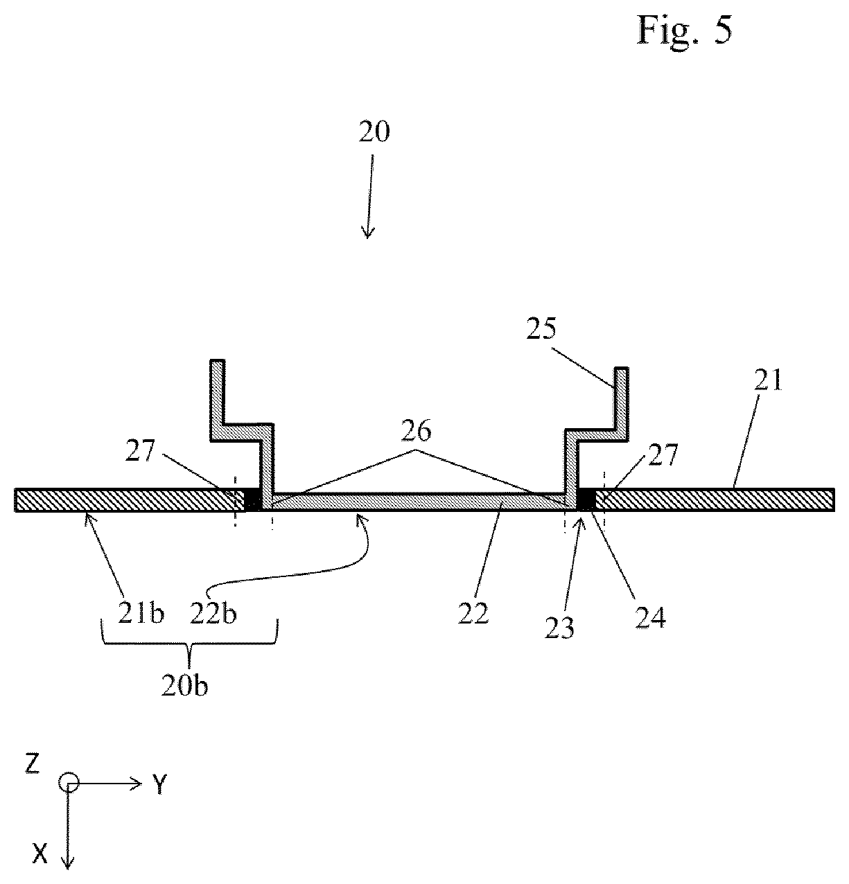 Patent US12313234 Figure 3 – Bumper lens unit of a vehicle