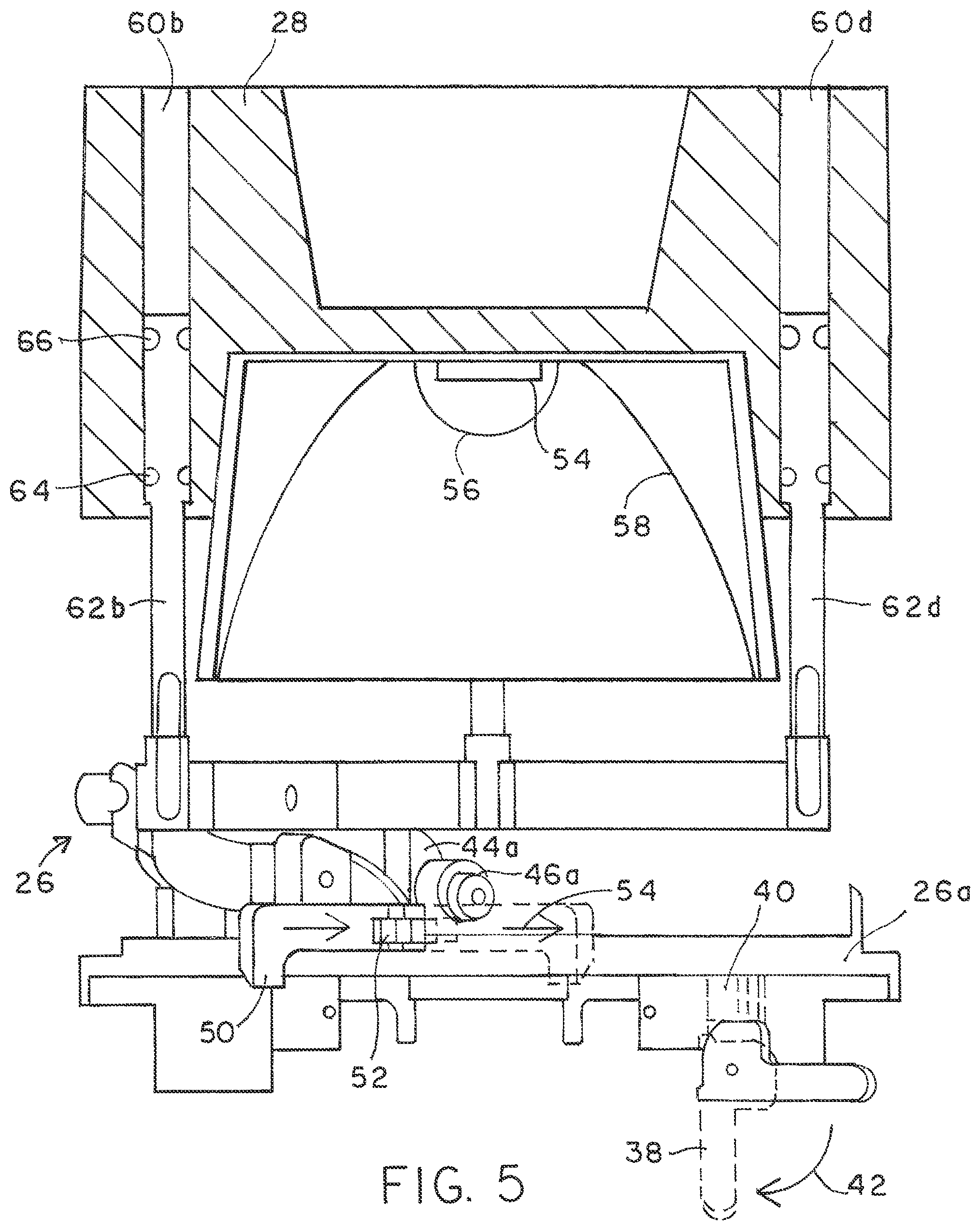 Patent US12313239 Figure 4 – Recessed downlight fixture