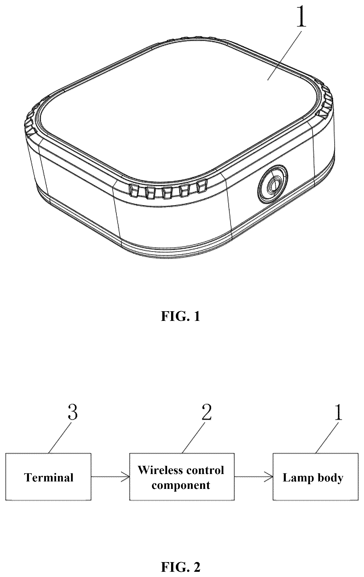Patent US12313240 Figure 1 – Swimming pool lamp