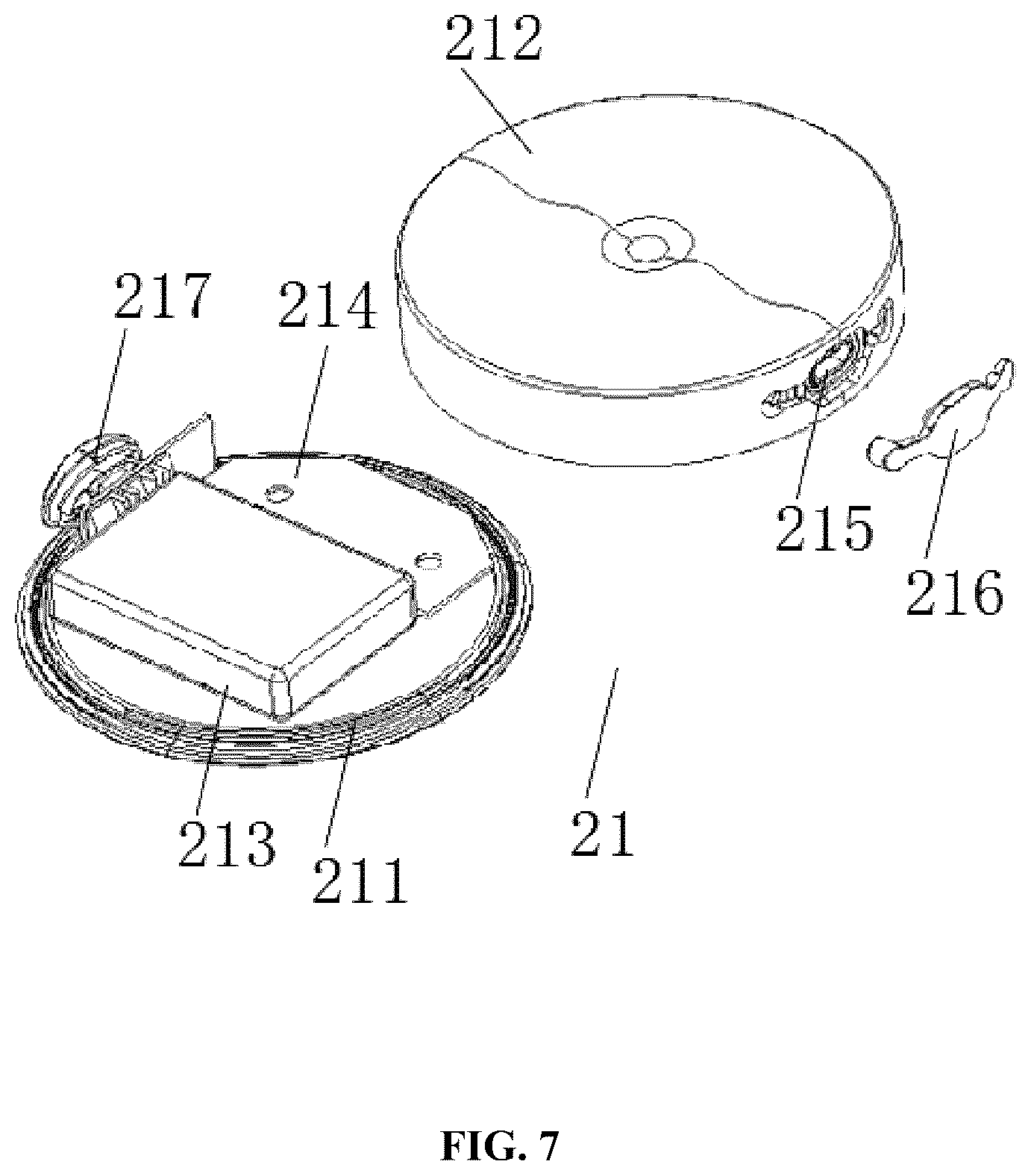 Patent US12313240 Figure 6 – Swimming pool lamp