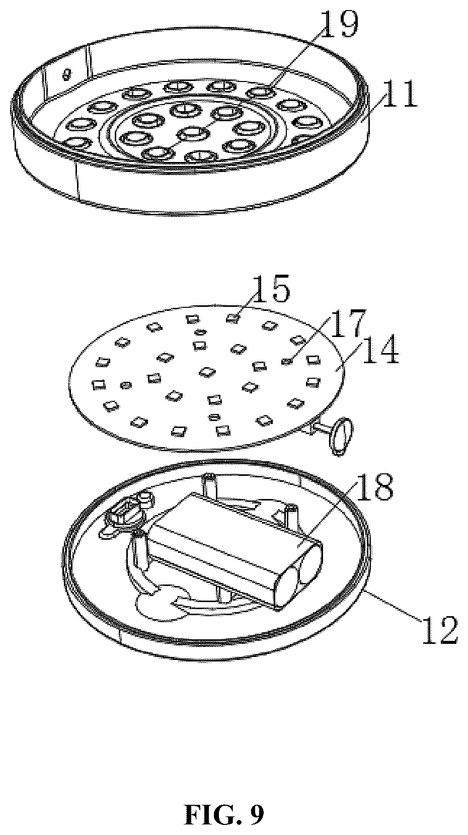 Patent US12313240 Figure 8 – Swimming pool lamp