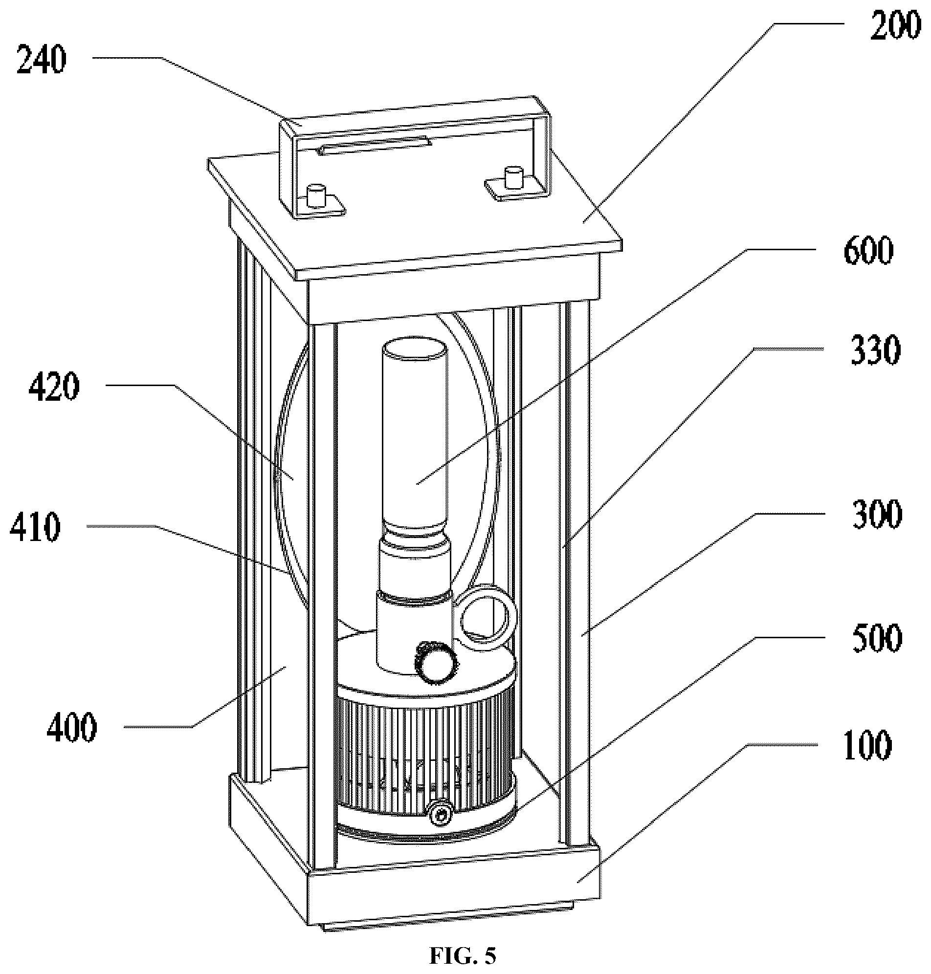 Patent US12313243 Figure 5 – Lighting device
