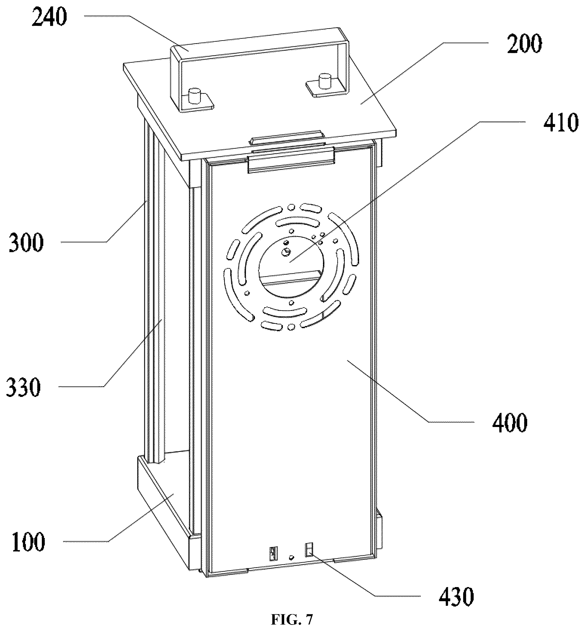 Patent US12313243 Figure 7 – Lighting device