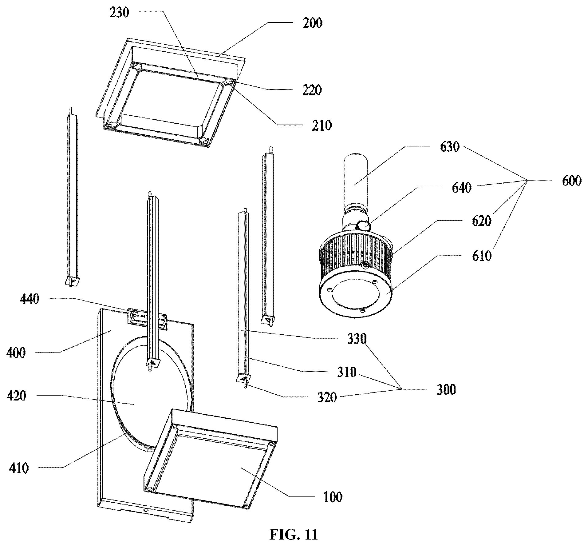 Patent US12313243 Figure 11 – Lighting device