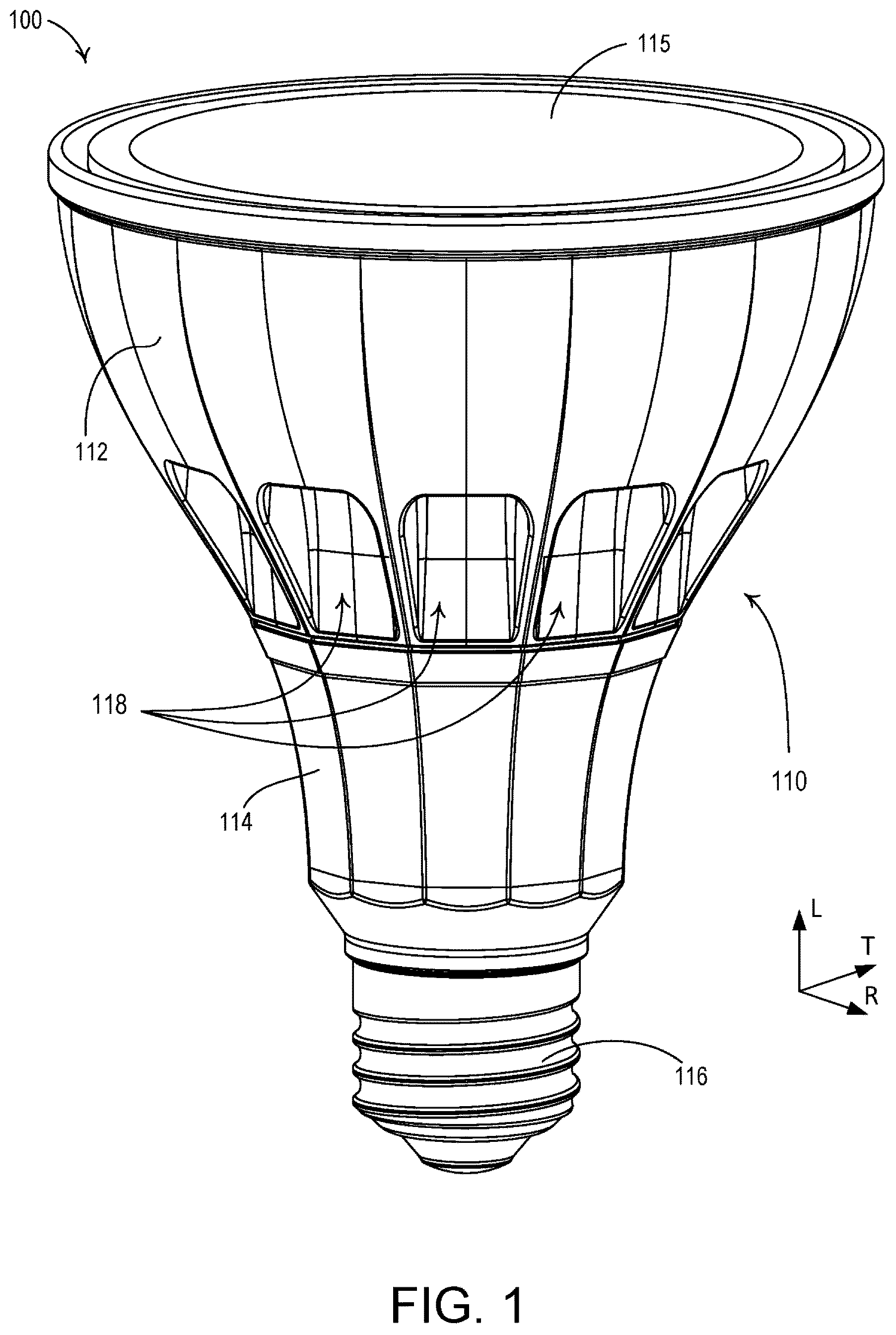 Patent US12313244 Figure 1 – Wireless controllable lighting device