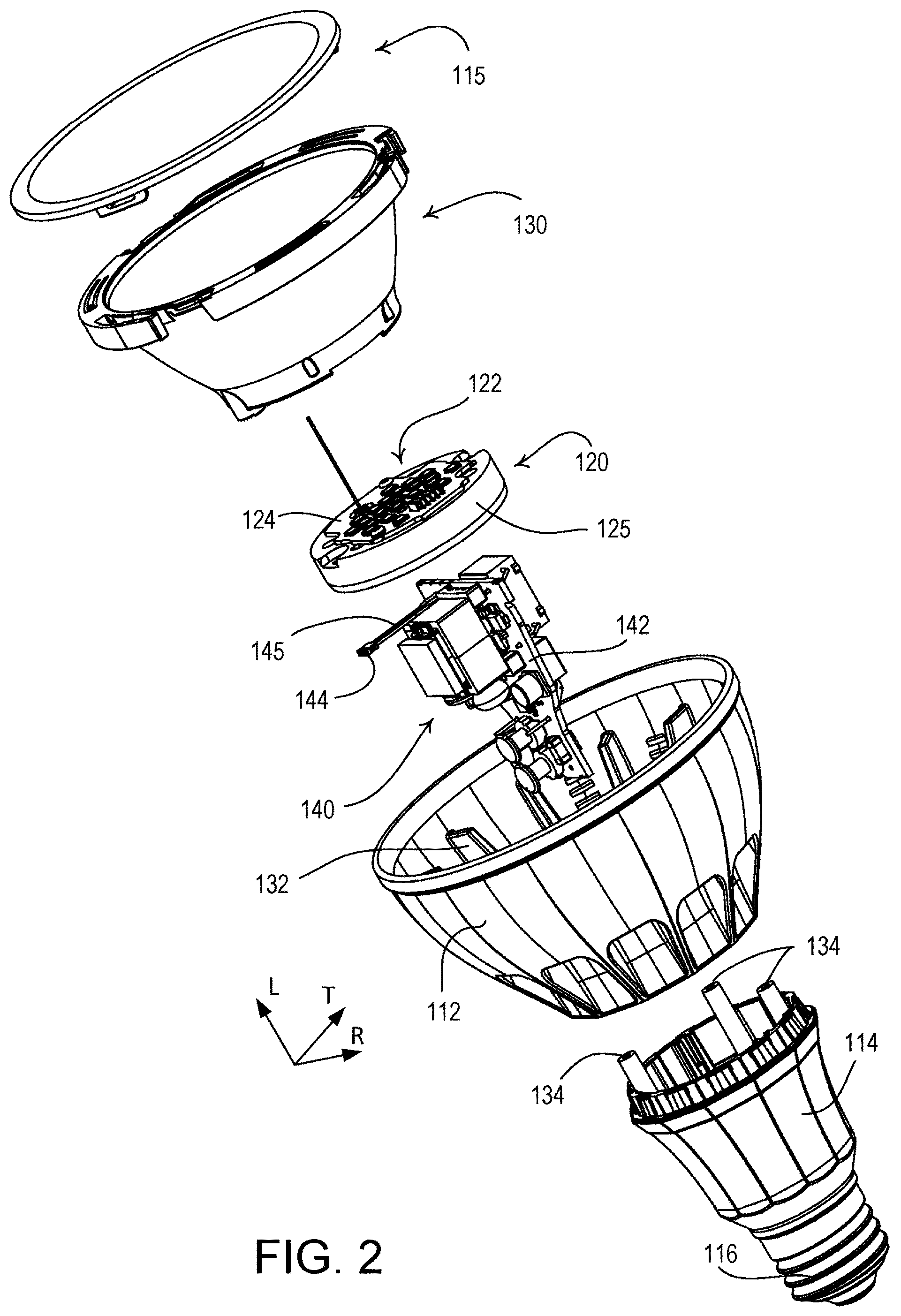 Patent US12313244 Figure 2 – Wireless controllable lighting device