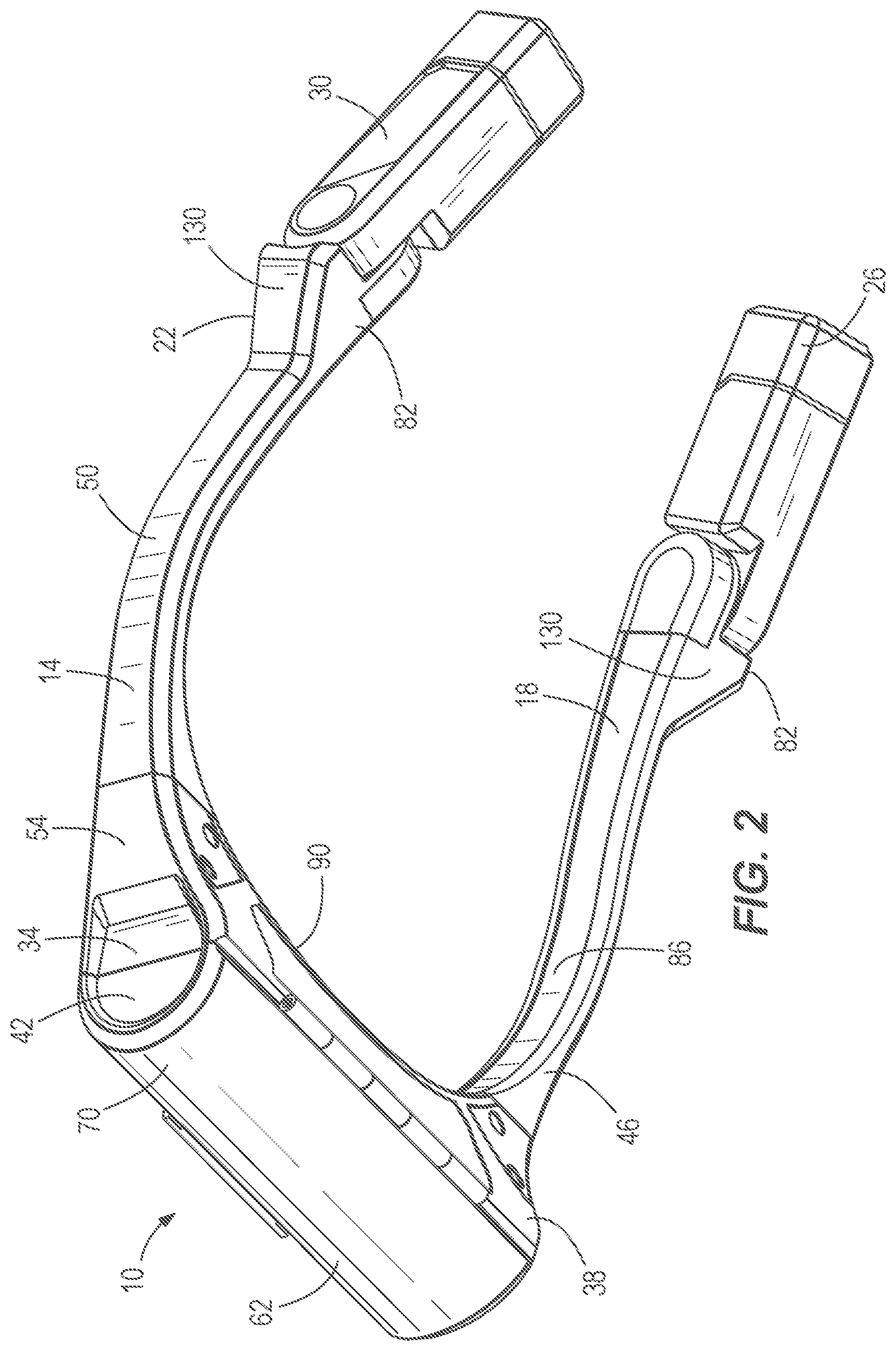 Patent US12313246 Figure 2 – Portable neck light