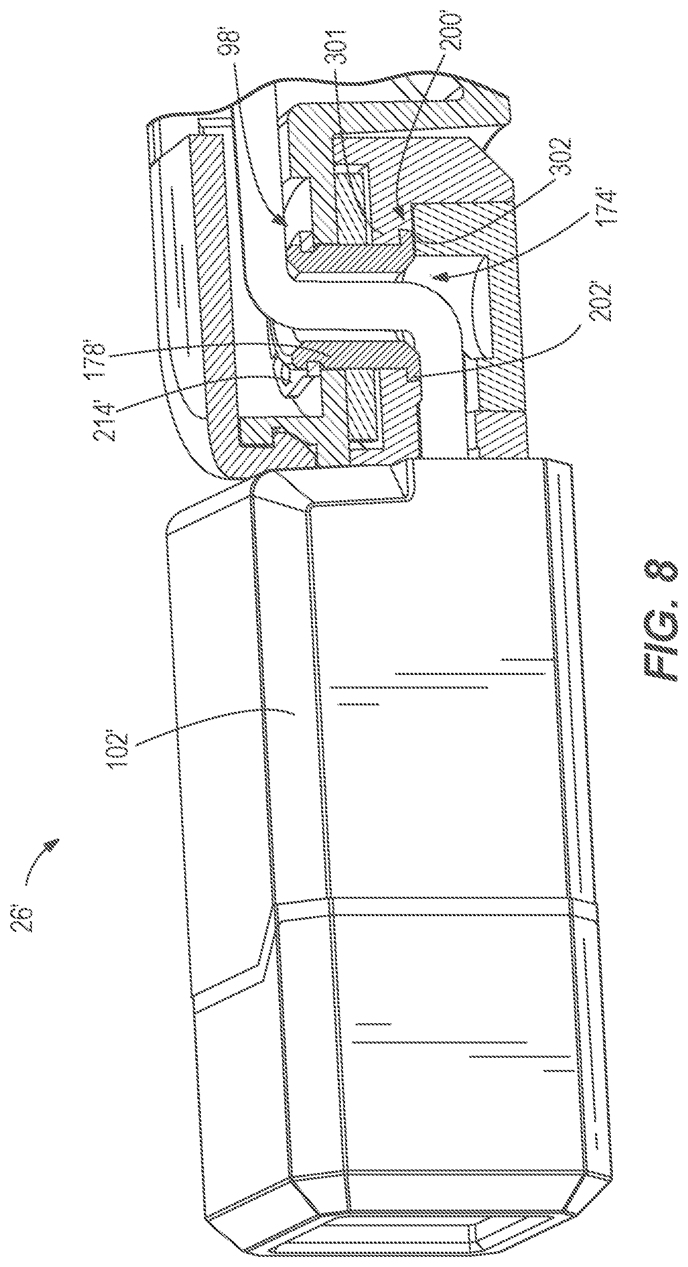 Patent US12313246 Figure 8 – Portable neck light