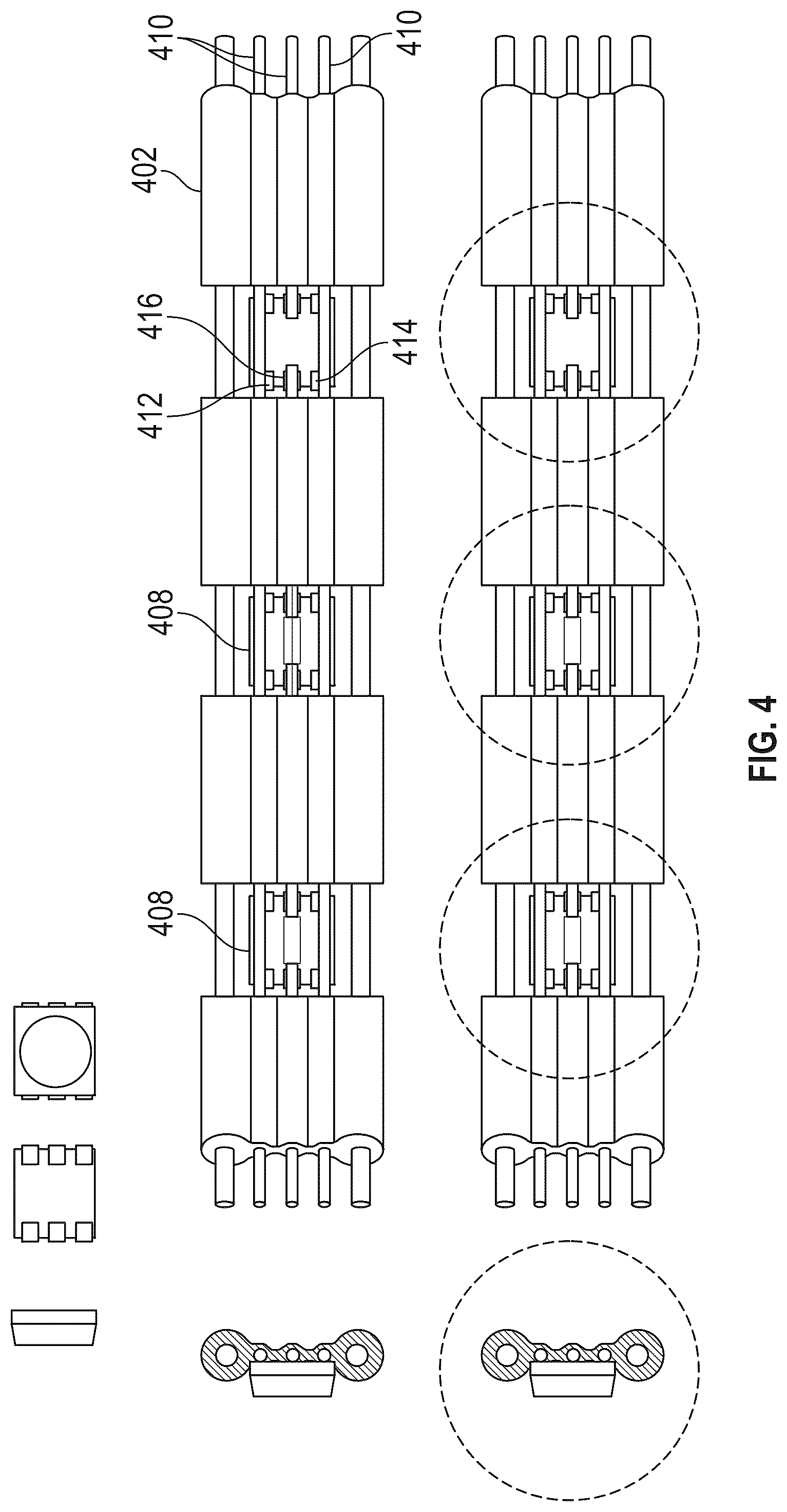 Patent US12313247 Figure 4 – High voltage direct insert string lights