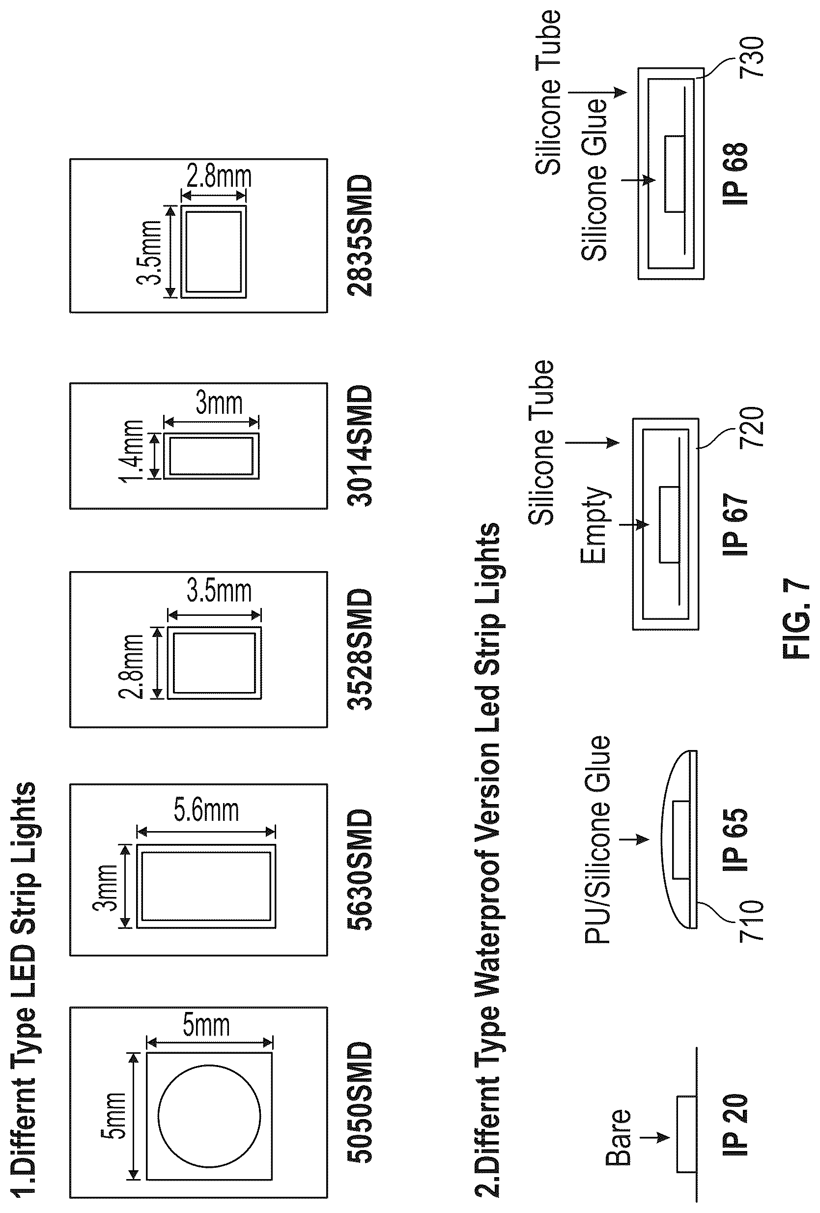 Patent US12313247 Figure 7 – High voltage direct insert string lights