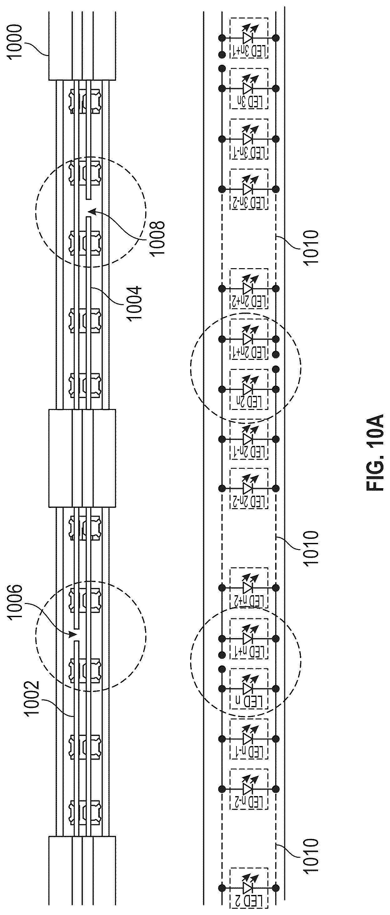 Patent US12313247 Figure 10 – High voltage direct insert string lights